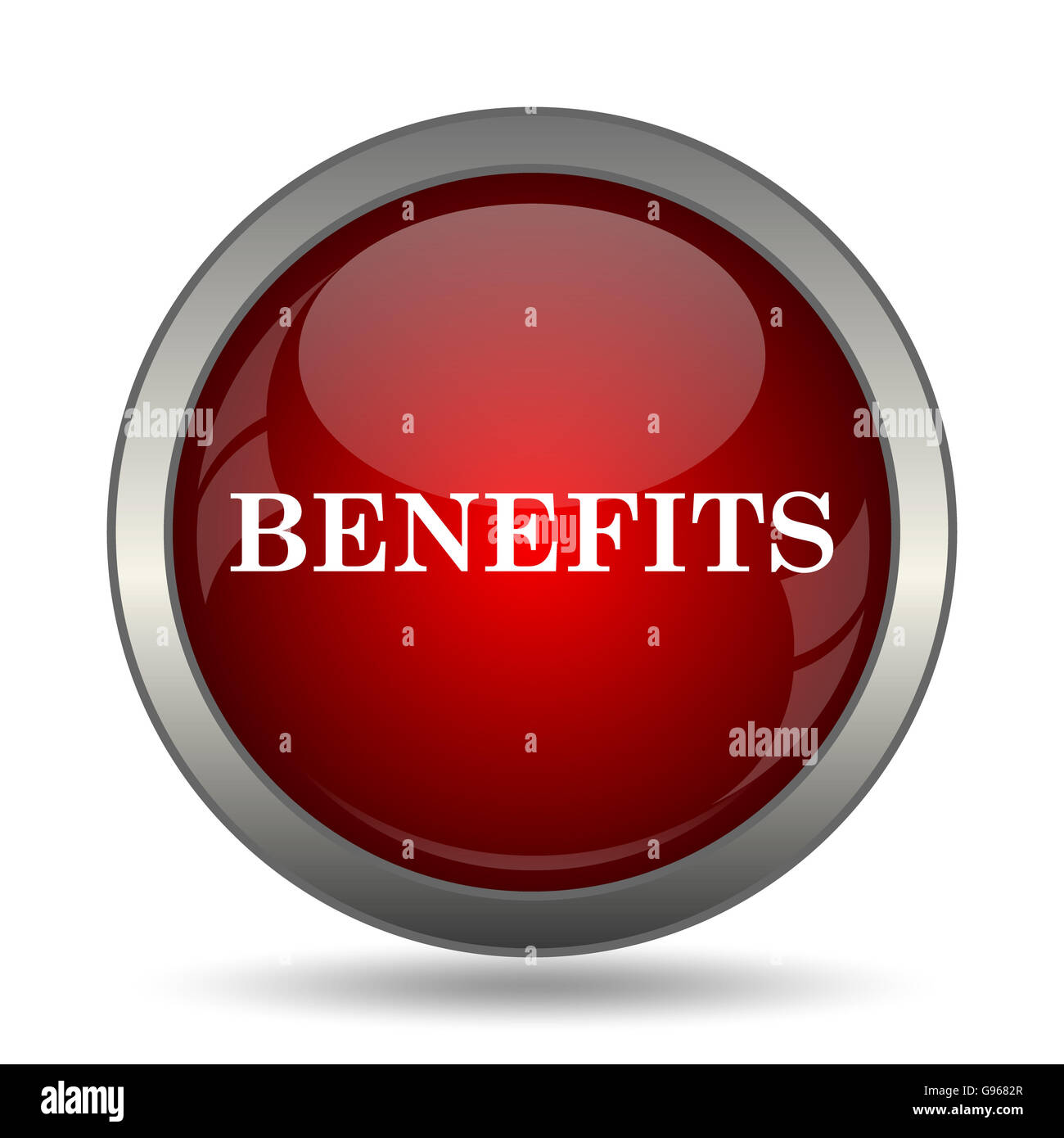Benefits icon internet button on hi-res stock photography and images ...