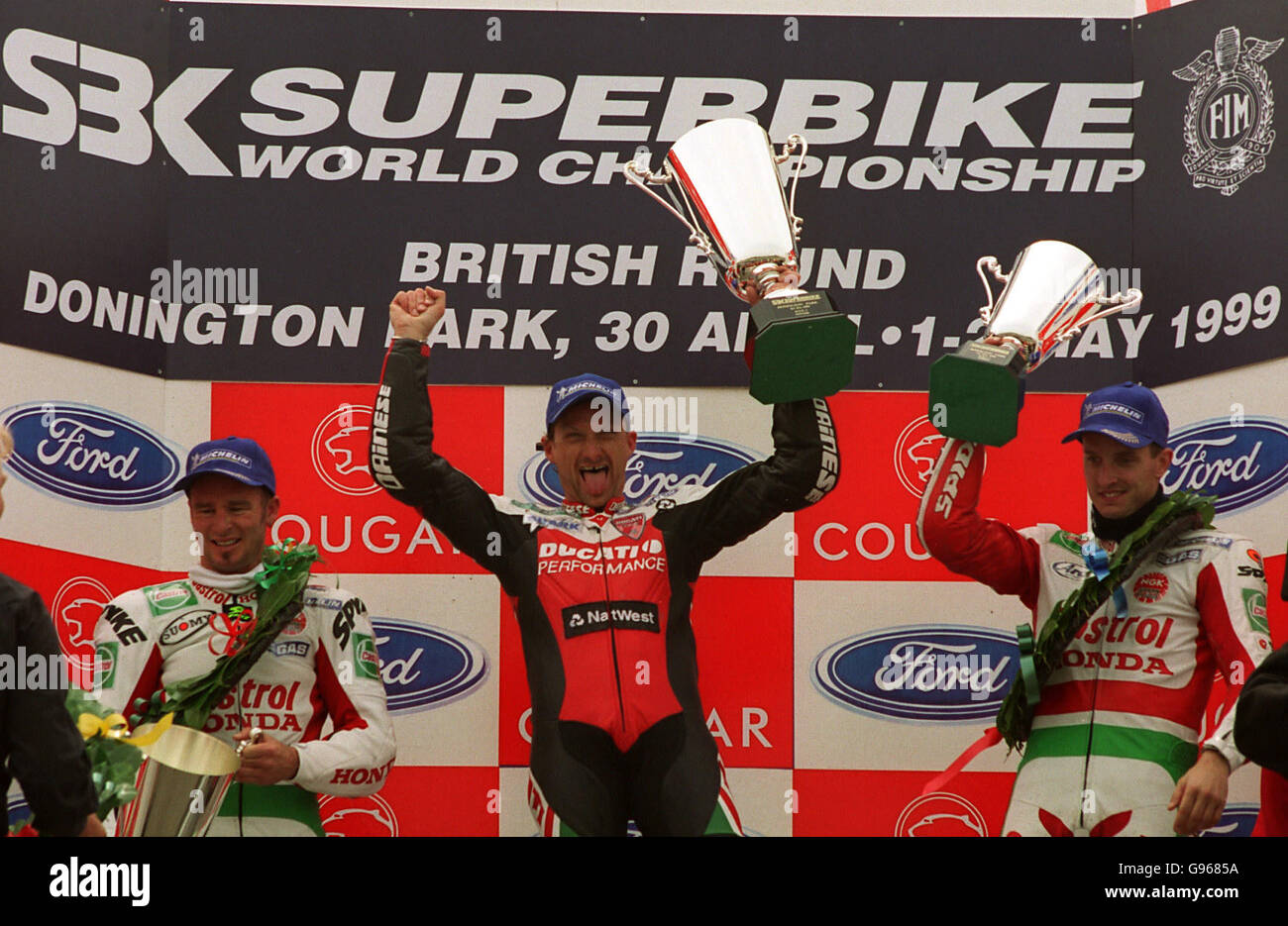 World Superbikes - Donington Park Stock Photo
