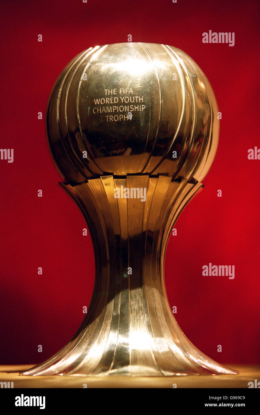 The fifa world youth championship trophy hires stock photography and