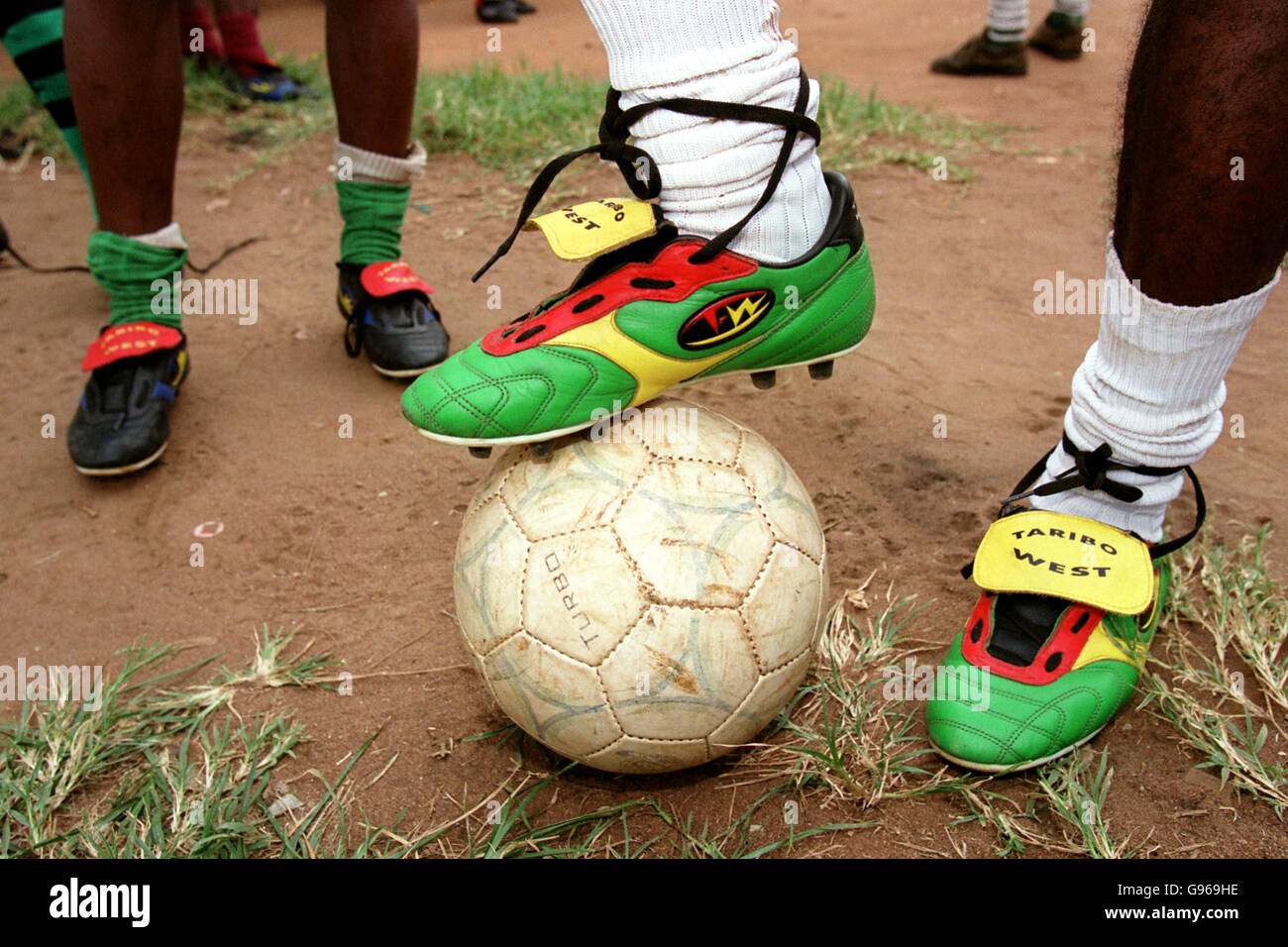 Soccer - FIFA World Youth Championships - Nigeria '99 - Taribo West Academy Stock Photo