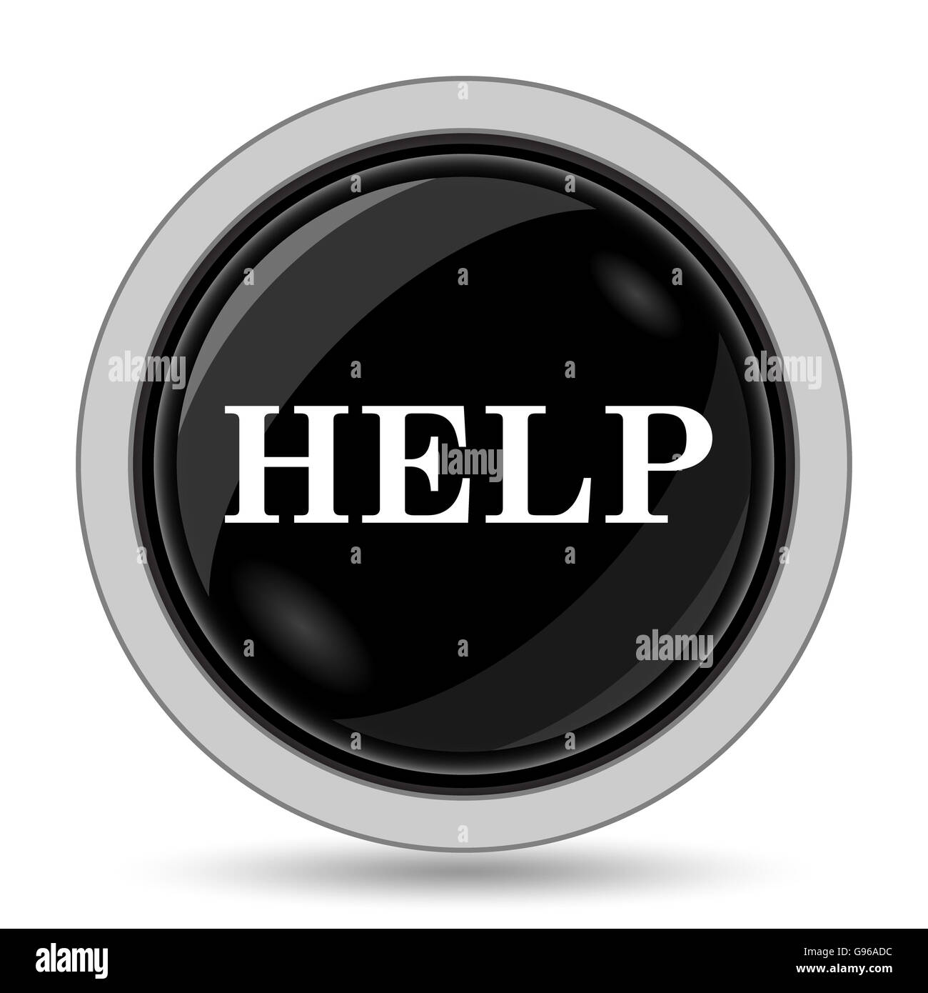 Request stop button Black and White Stock Photos & Images - Alamy