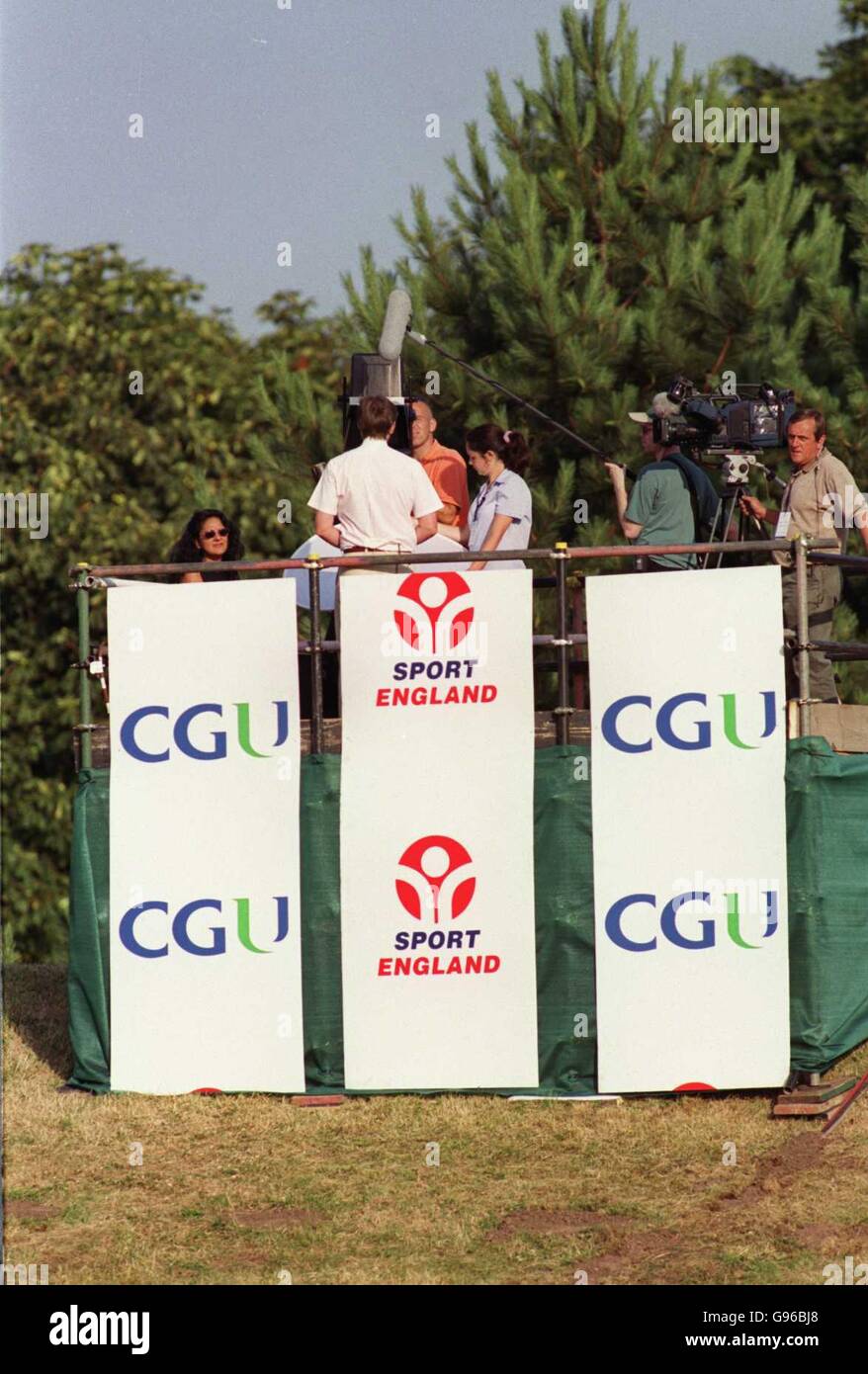 Athletics AAA Championships and CGU World Championship Trials Stock