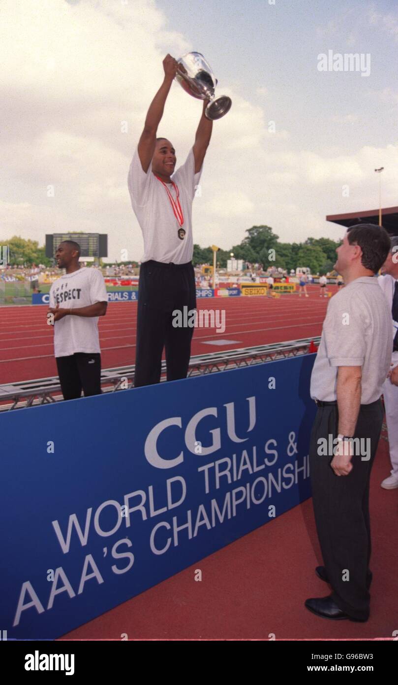 Athletics AAA Championships and CGU World Championship Trials. Jason