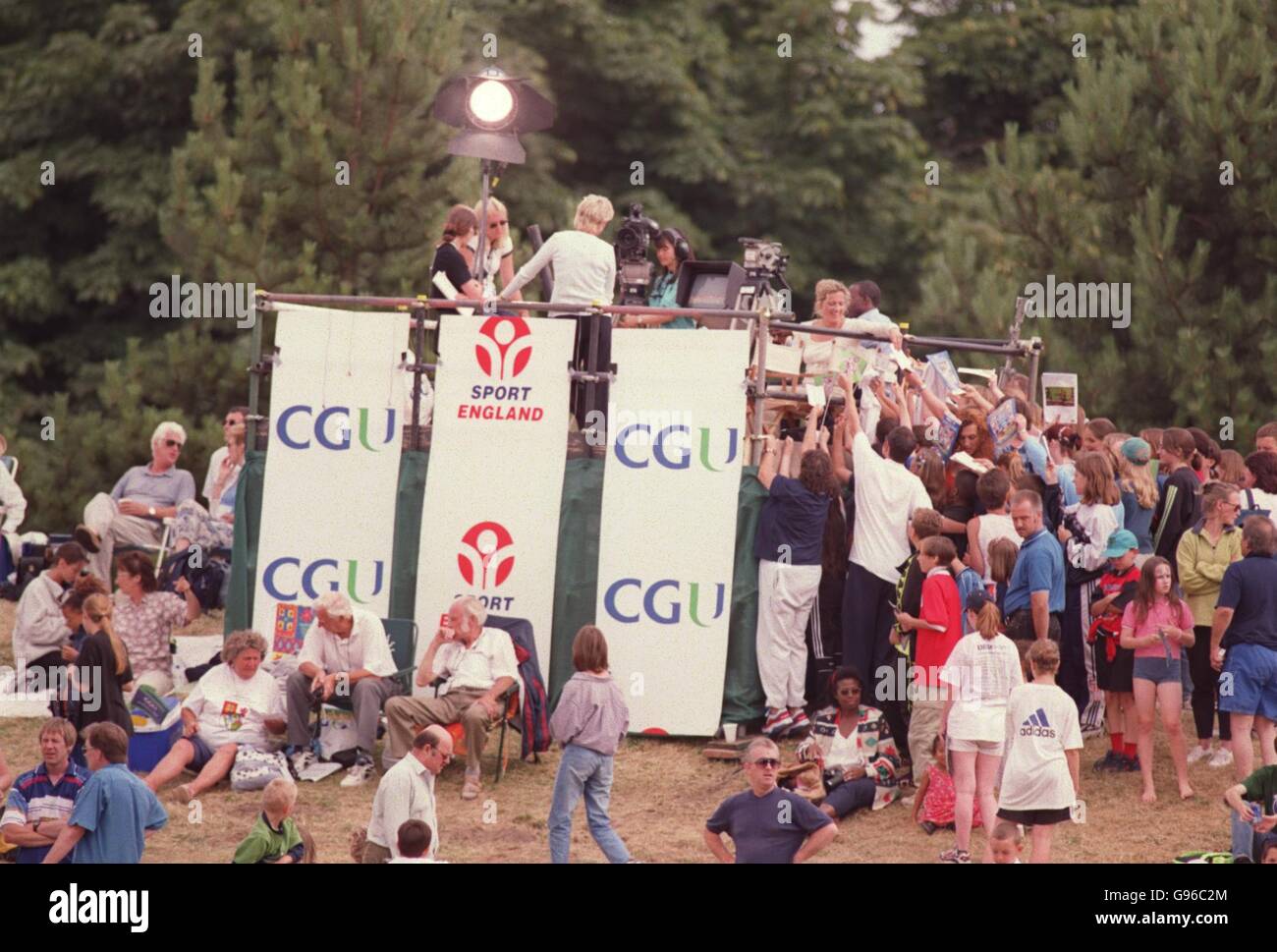 Athletics AAA Championships and CGU World Championship Trials Stock