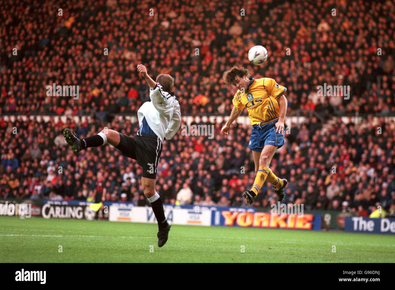 Soccer - FA Carling Premiership - Derby County v Blackburn Rovers Stock Photo