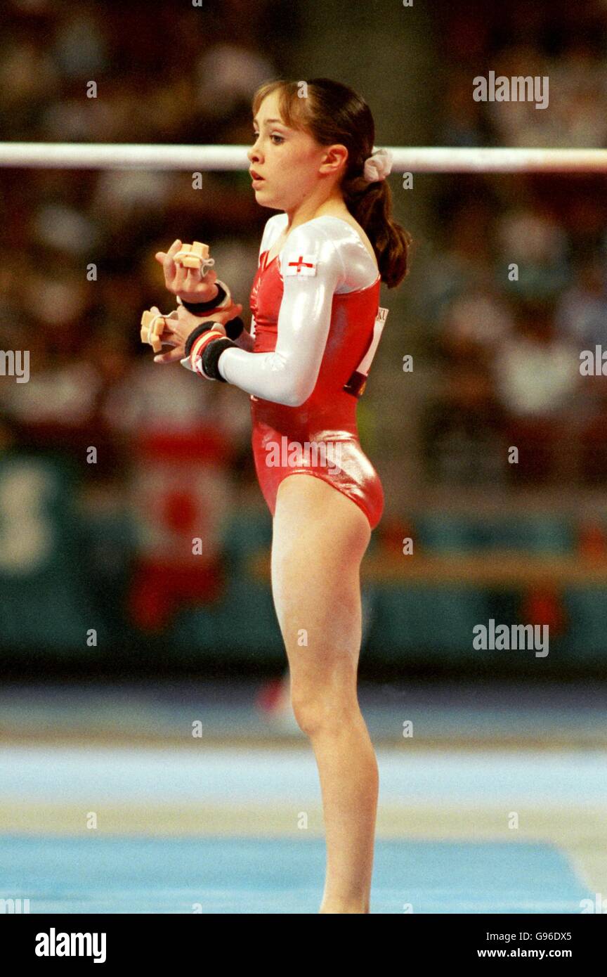 Gymnastics 16th Commonwealth Games Kuala Lumpur, Malaysia Stock