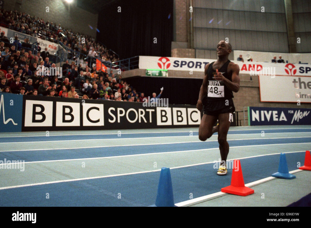 Athletics BUPA Indoor Grand Prix Birmingham Stock Photo Alamy