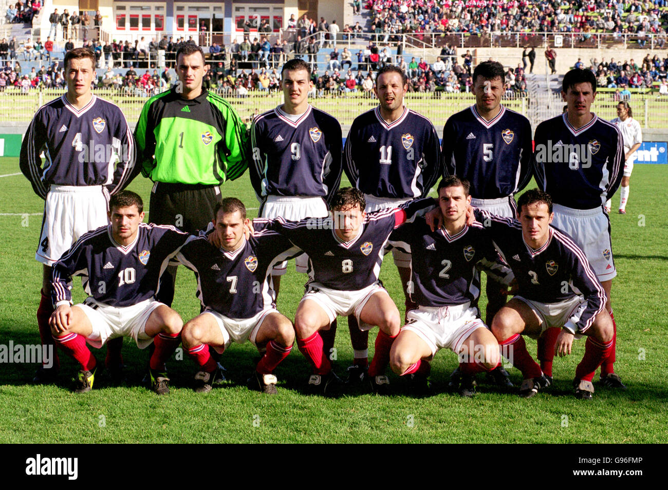Soccer - Euro 2000 Qualifier - Group 8 - Malta v Yugoslavia Stock Photo