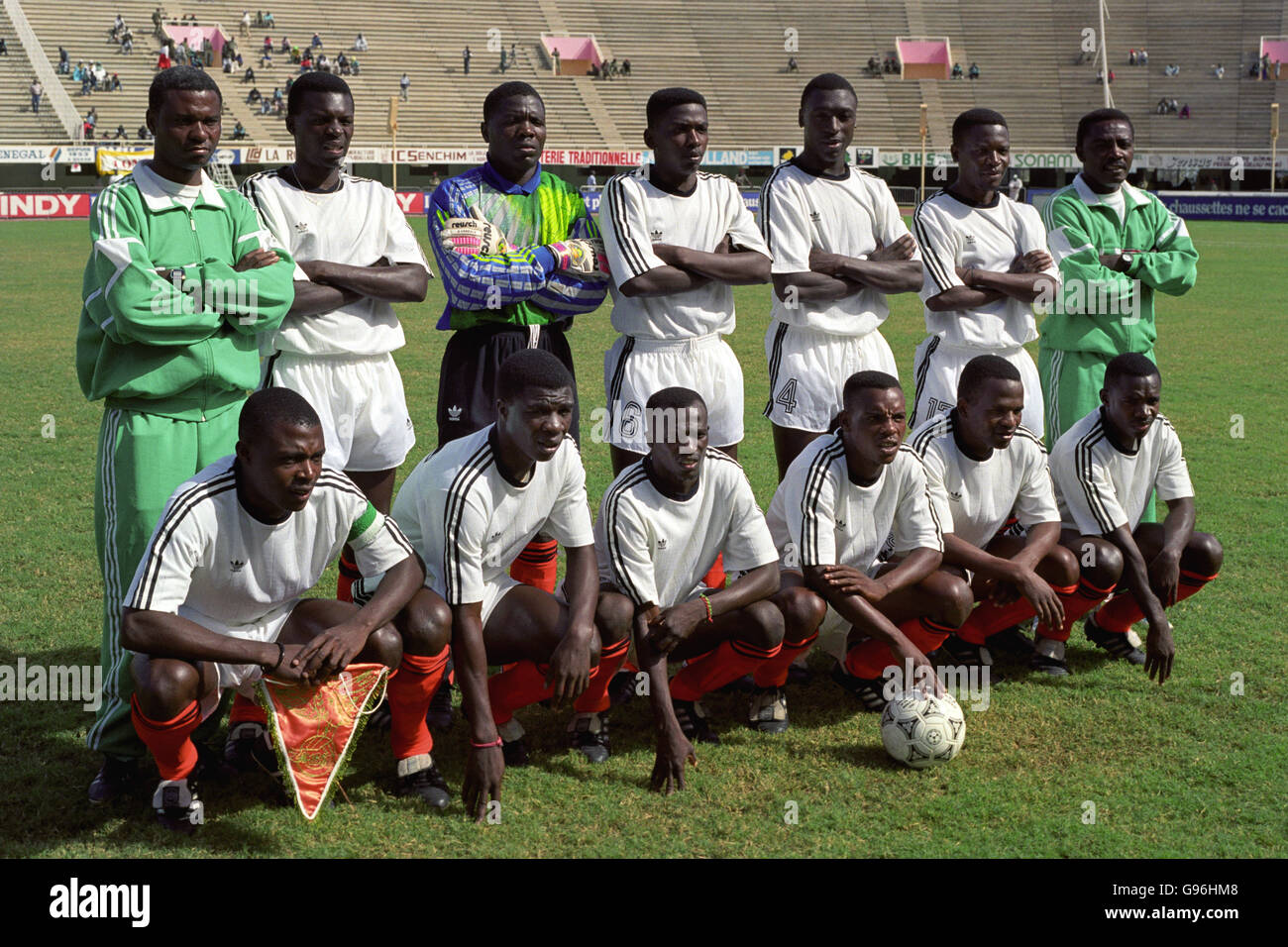 Soccer 1992 Africa Cup of Nations Senegal Quarter finals Ivory