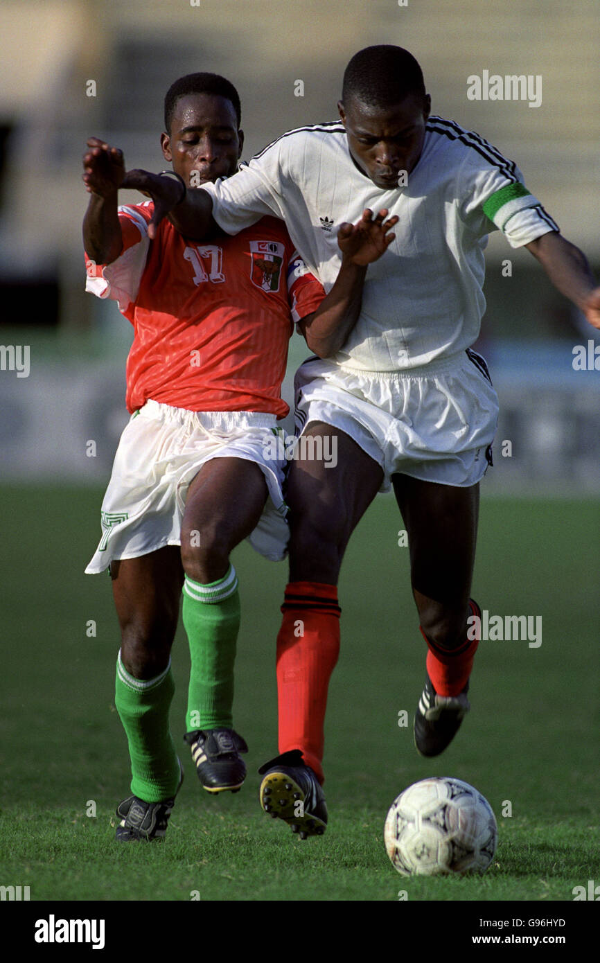 Soccer 1992 Africa Cup of Nations Senegal Quarter finals Ivory