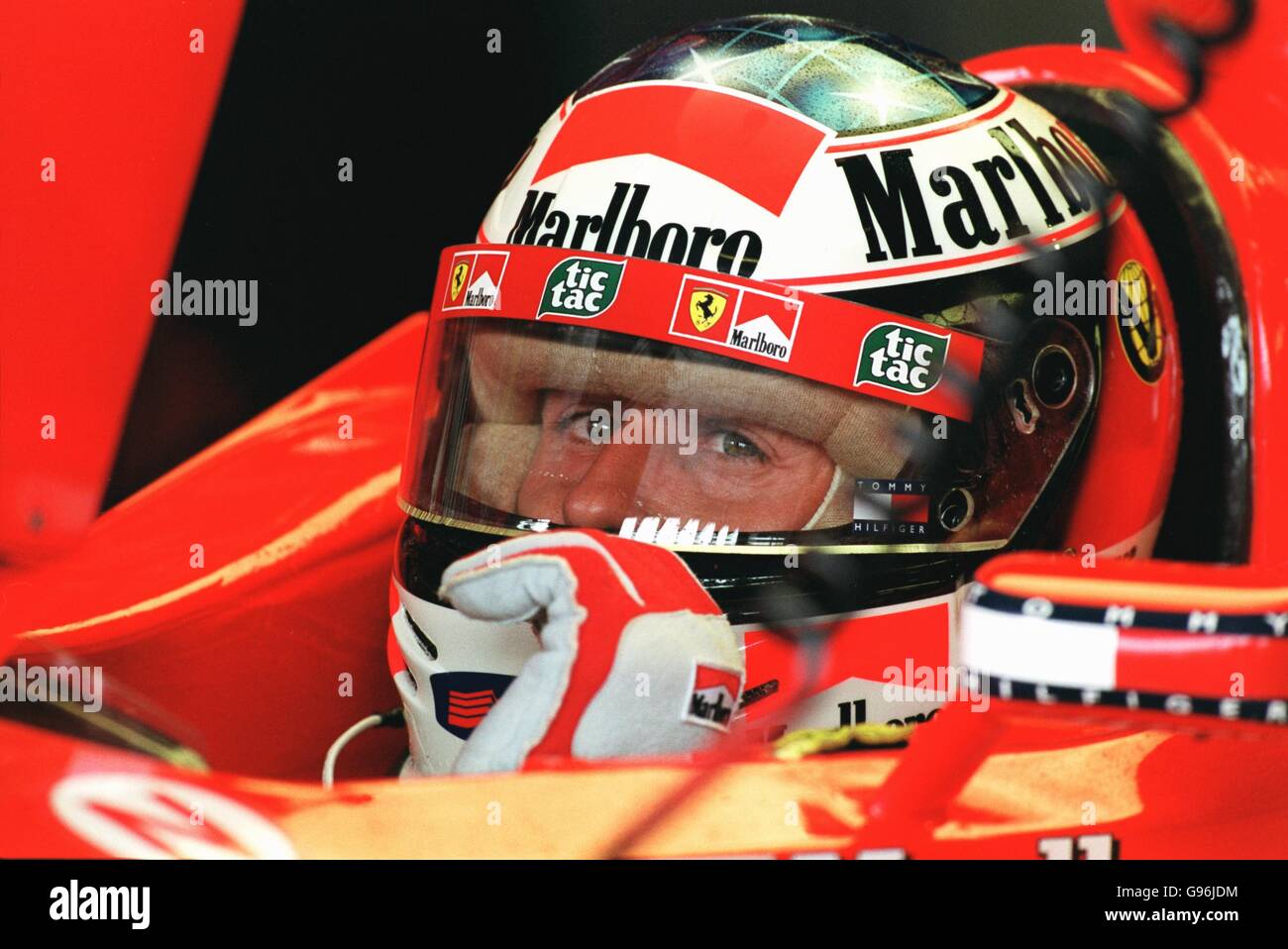 Motor Racing - Brazilian Grand Prix - Practice Day. Michael Schumacher