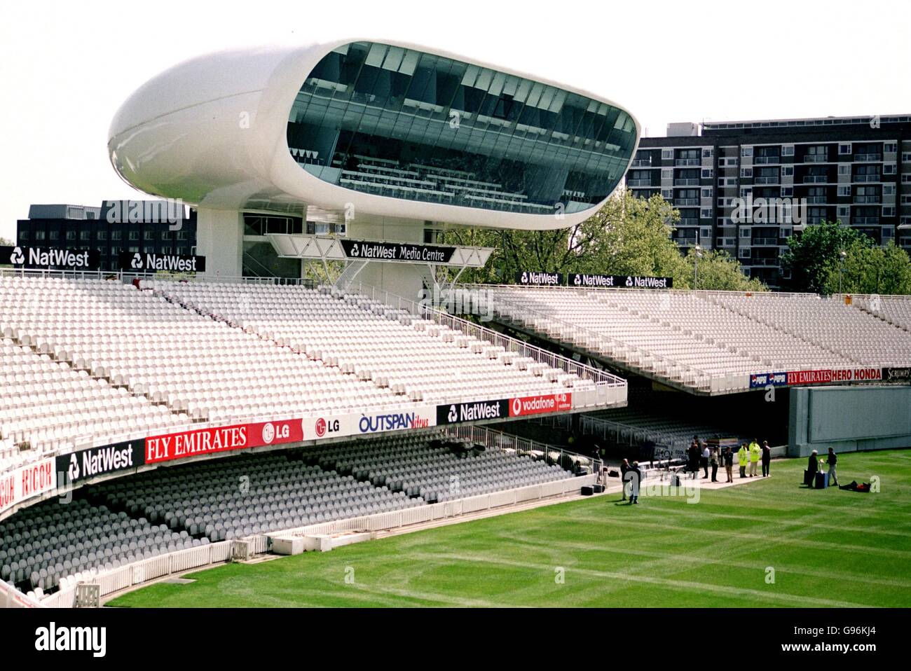 Cricket - ICC World Cup - Captains' Meeting - Lords. The new media centre at Lords, which hosted the captains' meeting Stock Photo