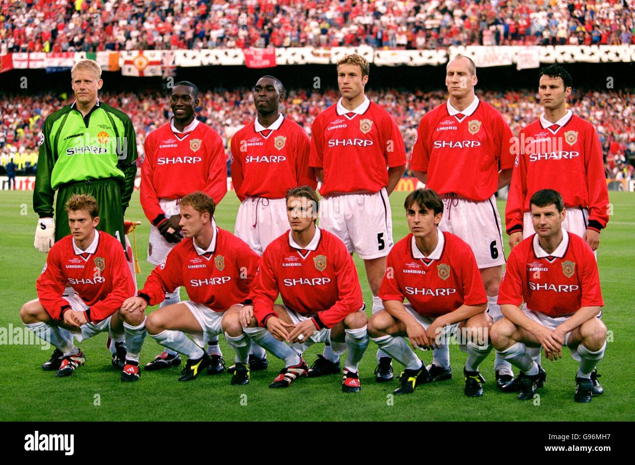 Soccer - Uefa Champions League - Final - Manchester United V Bayern Munich  Stock Photo - Alamy