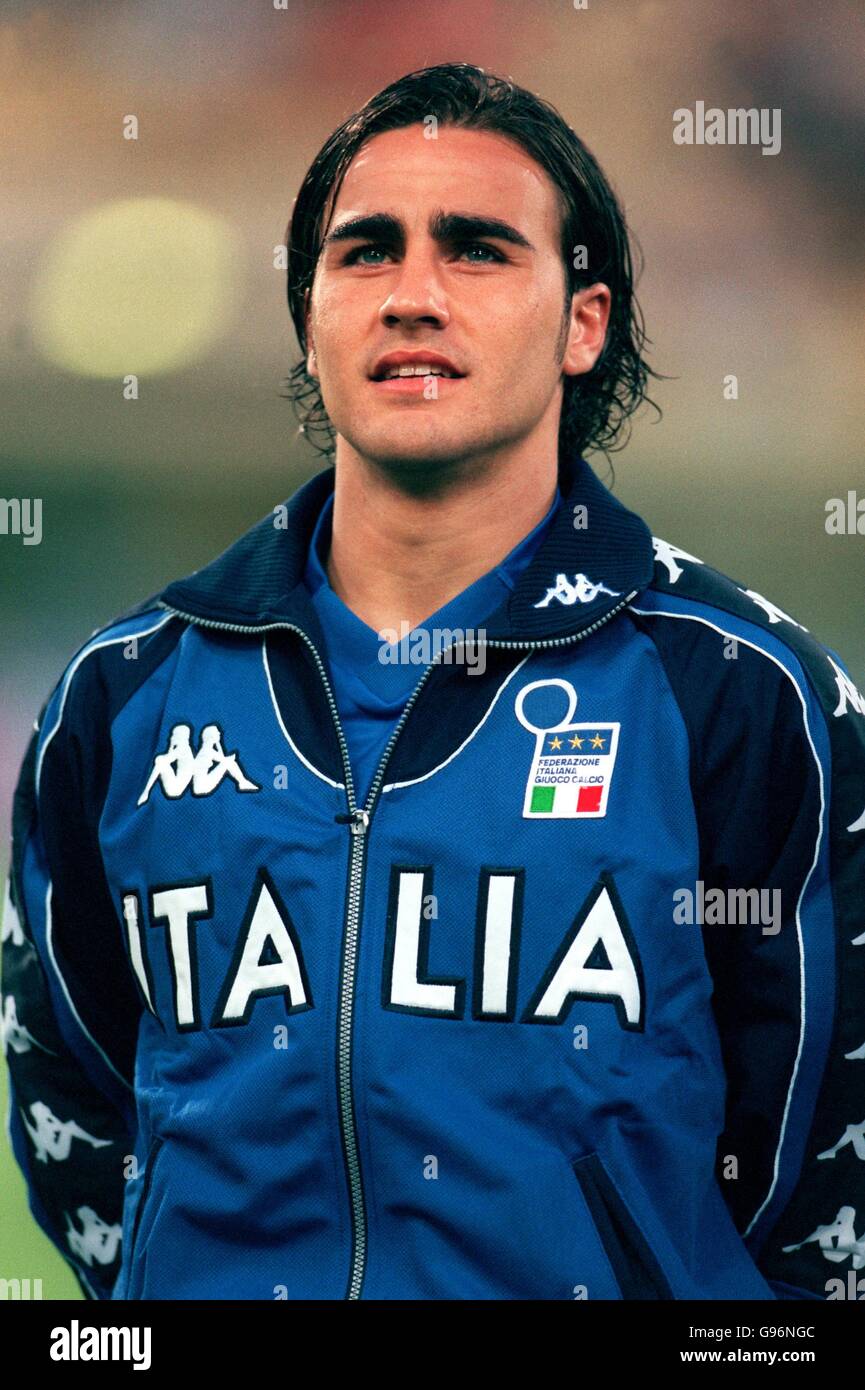 Soccer Euro 2000 Qualifier Group One Italy V Wales Stock