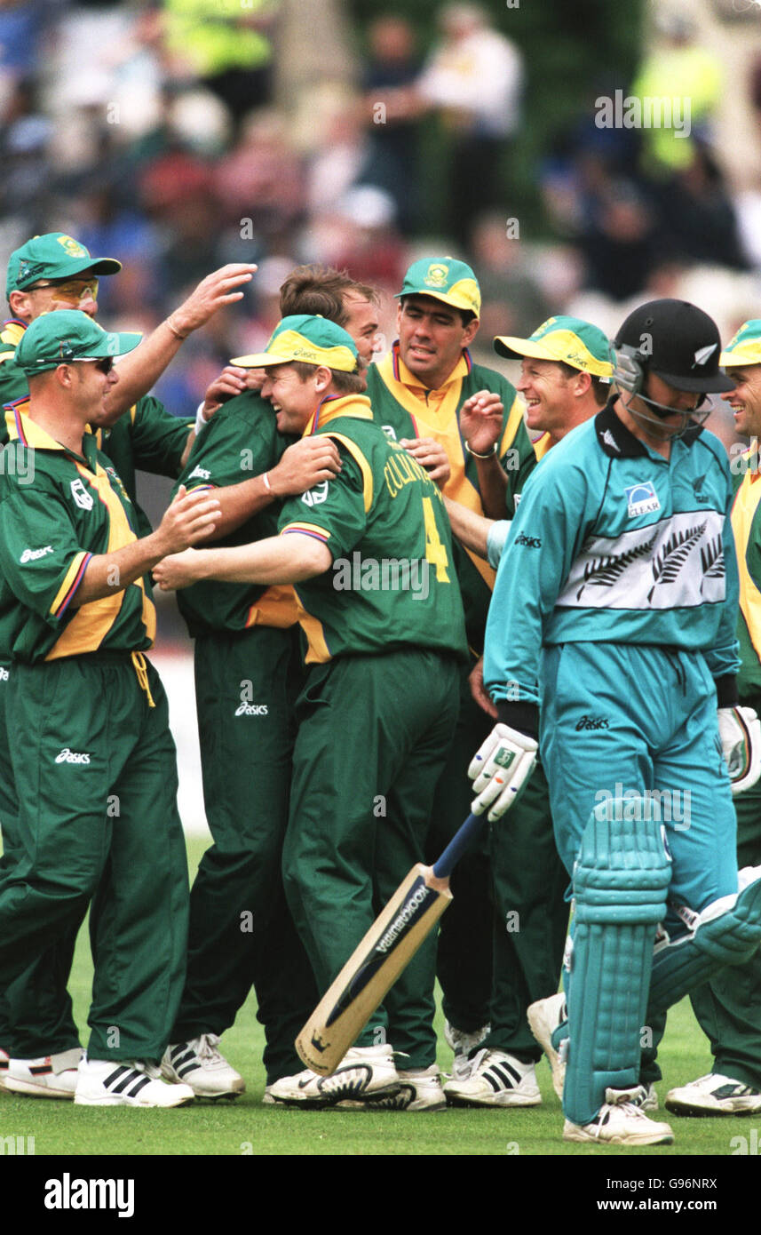 Cricket - ICC World Cup - Super Six - South Africa v New Zealand Stock Photo