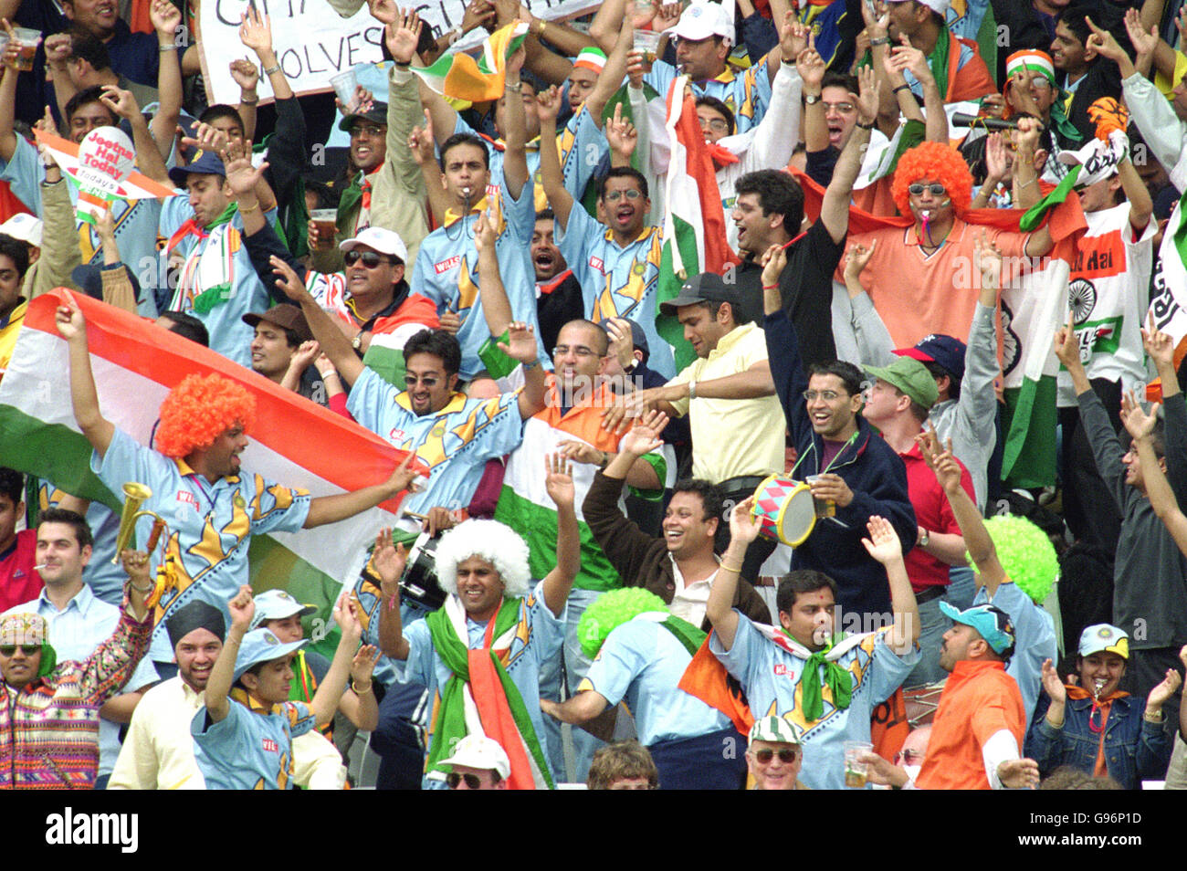 Cricket - ICC World Cup - Super Six - India v New Zealand Stock Photo
