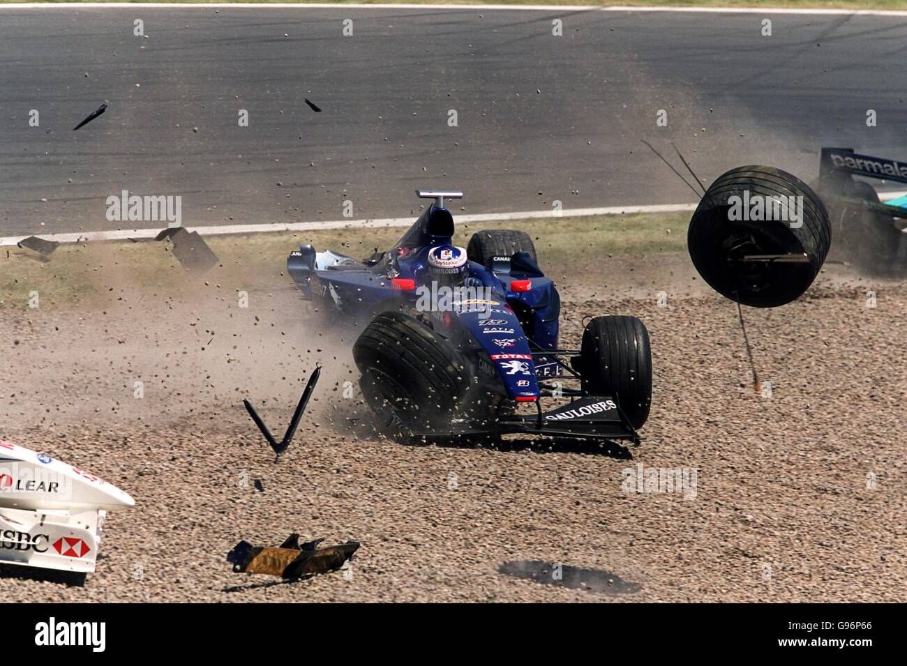 A Feathered Collision During Testing