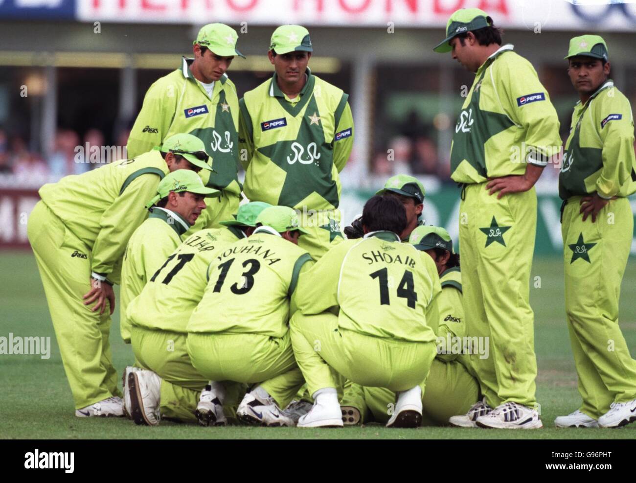Cricket ICC World Cup Group B West Indies v Pakistan. Pakistan
