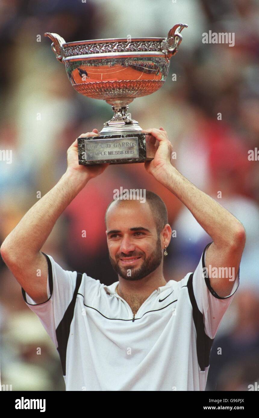 Andre agassi french open final hires stock photography and images Alamy