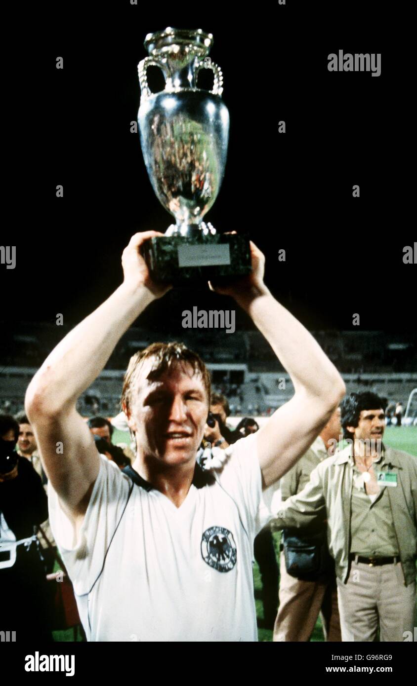Soccer - European Championships - Final - West Germany v Belgium Stock
