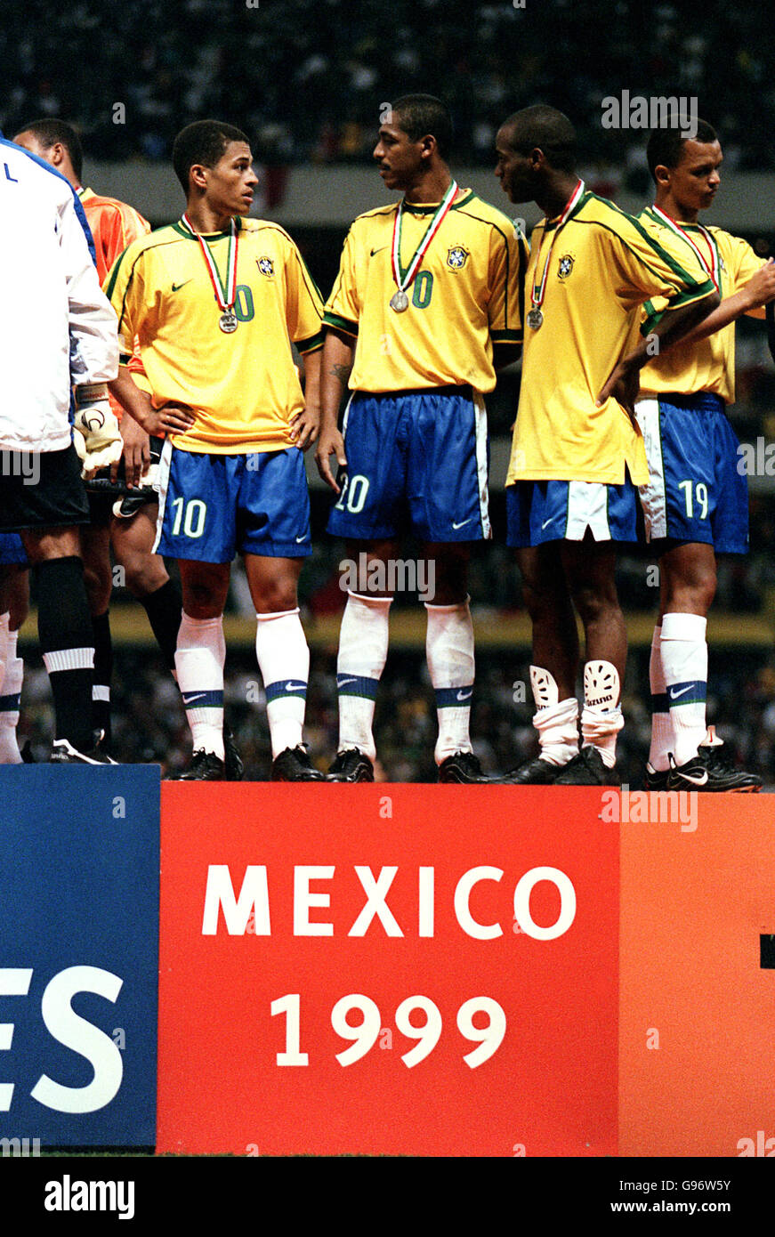Soccer - FIFA Confederations Cup - Final - Brazil v Mexico Stock Photo