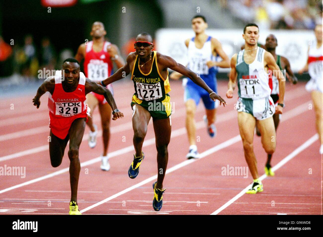 Athletics World Championships Sevilla Men's 800M Final Stock