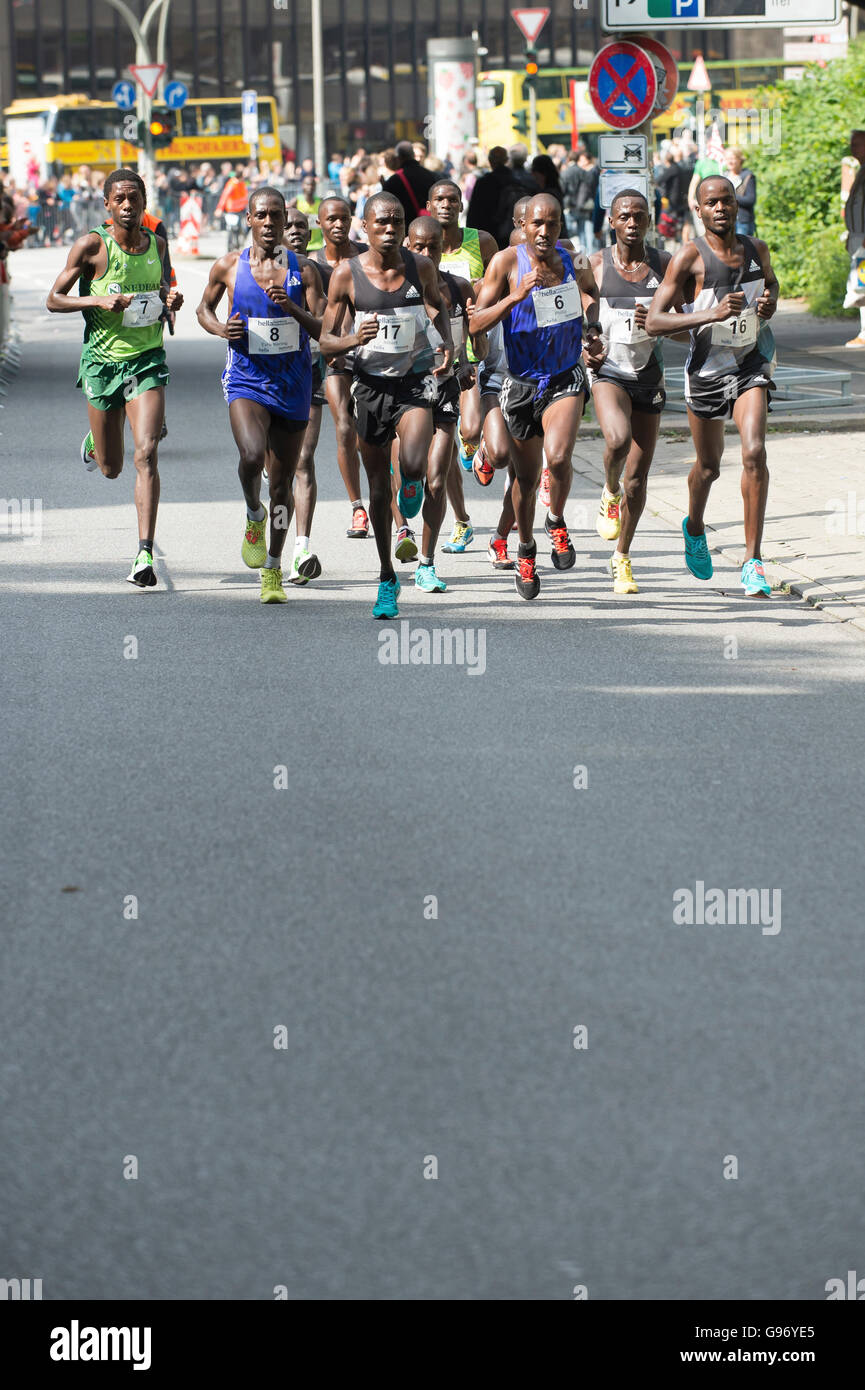22. Hella Halbmarathon 26.06.2016, Hamburg, Deutschland Stock Photo
