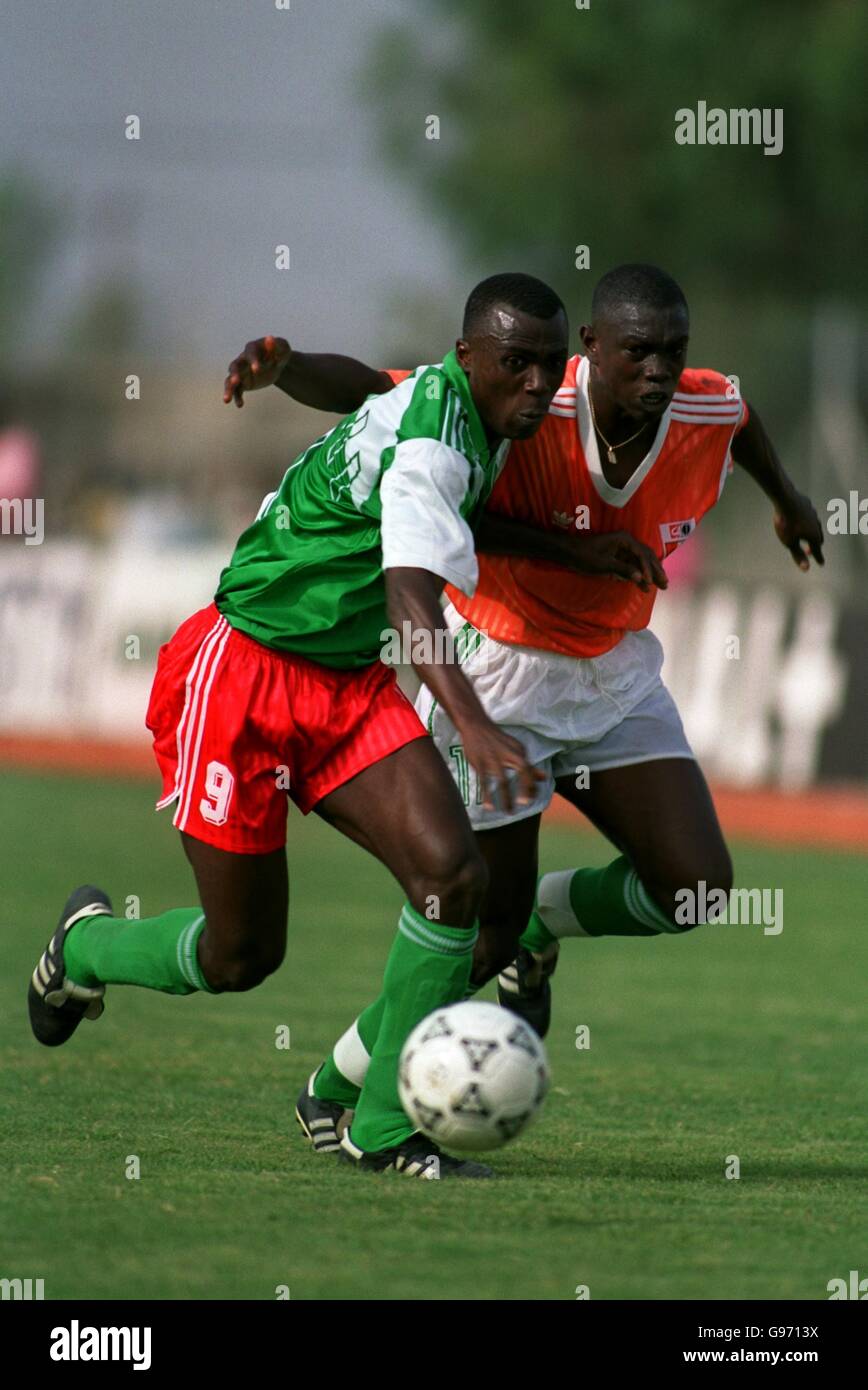 INTERNATIONAL SOCCER AFRICAN NATIONS CUP Stock Photo - Alamy