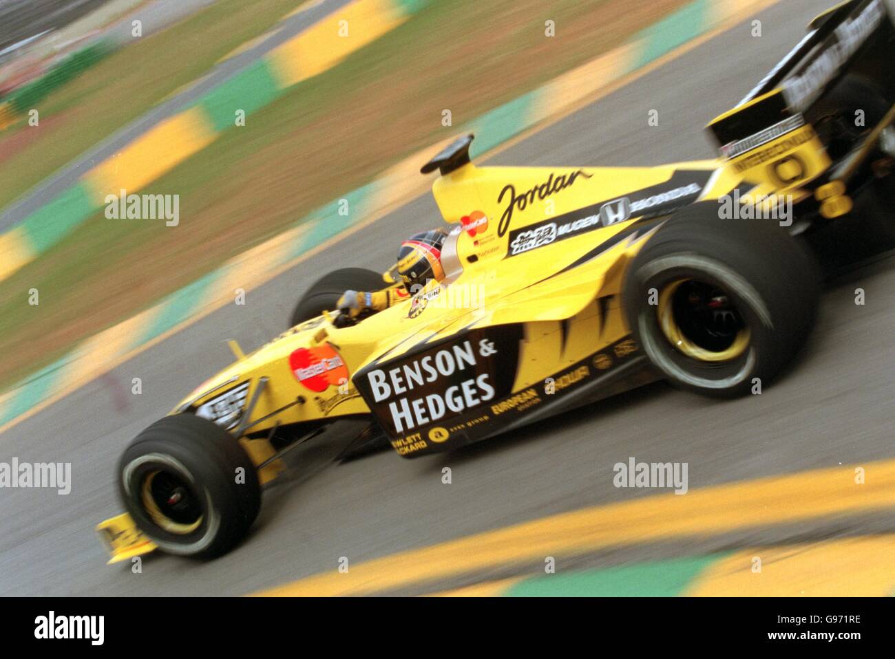 Formula One Motor Racing - Brazilian Grand Prix. Heinz-Harald Frentzen