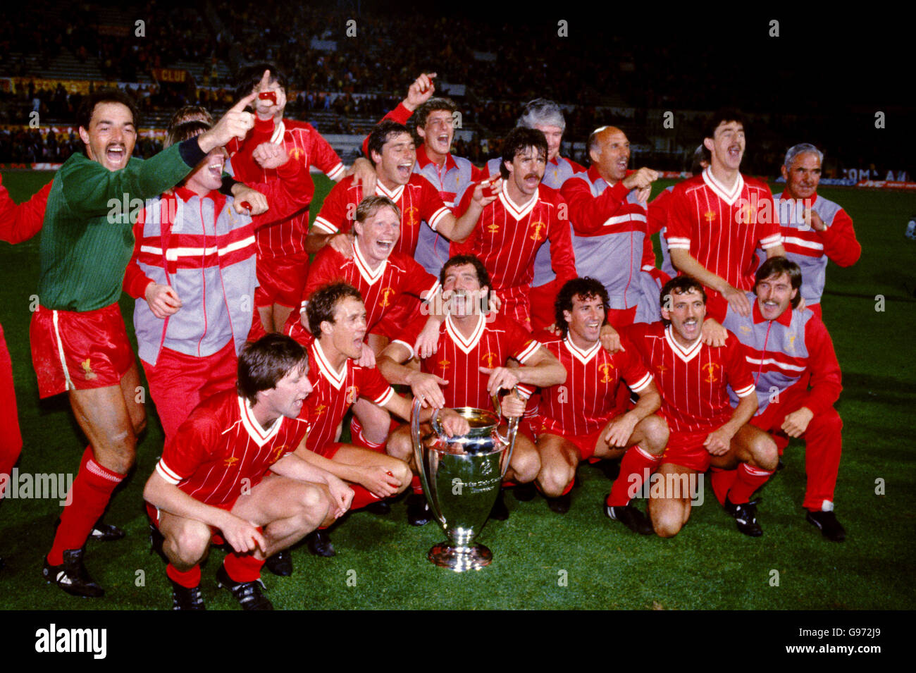 Soccer European Cup Final Liverpool v Roma Stock Photo Alamy