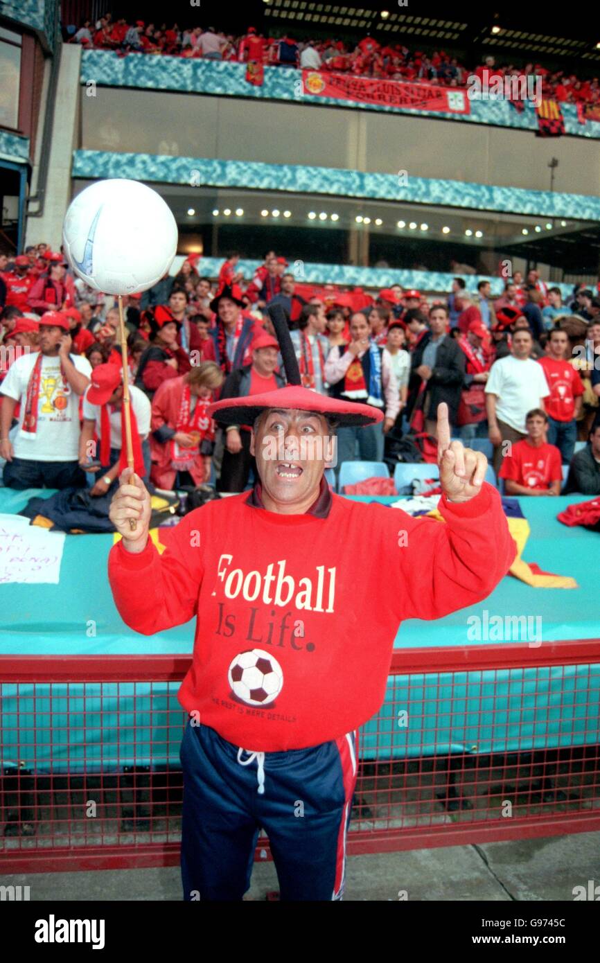 Soccer European Cup Winners Cup Final Real Mallorca v Lazio Stock