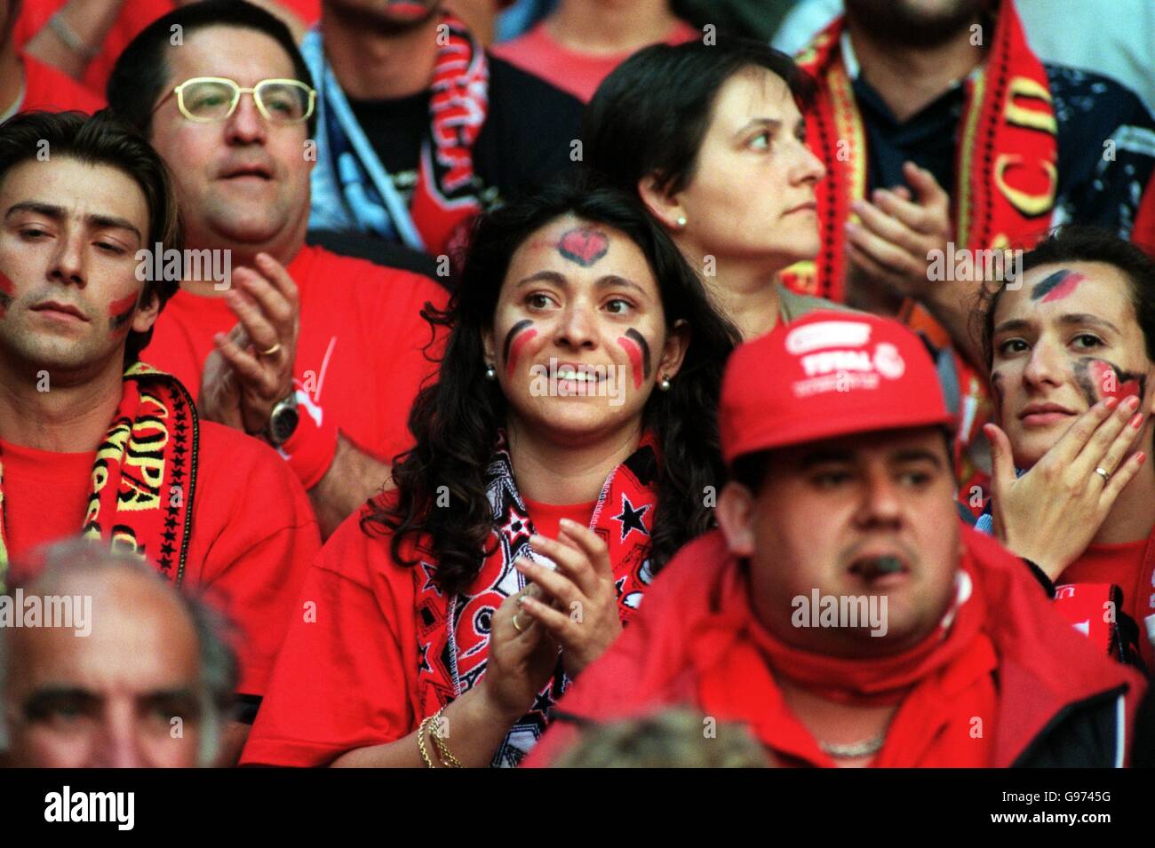 Soccer European Cup Winners Cup Final Real Mallorca v Lazio Stock