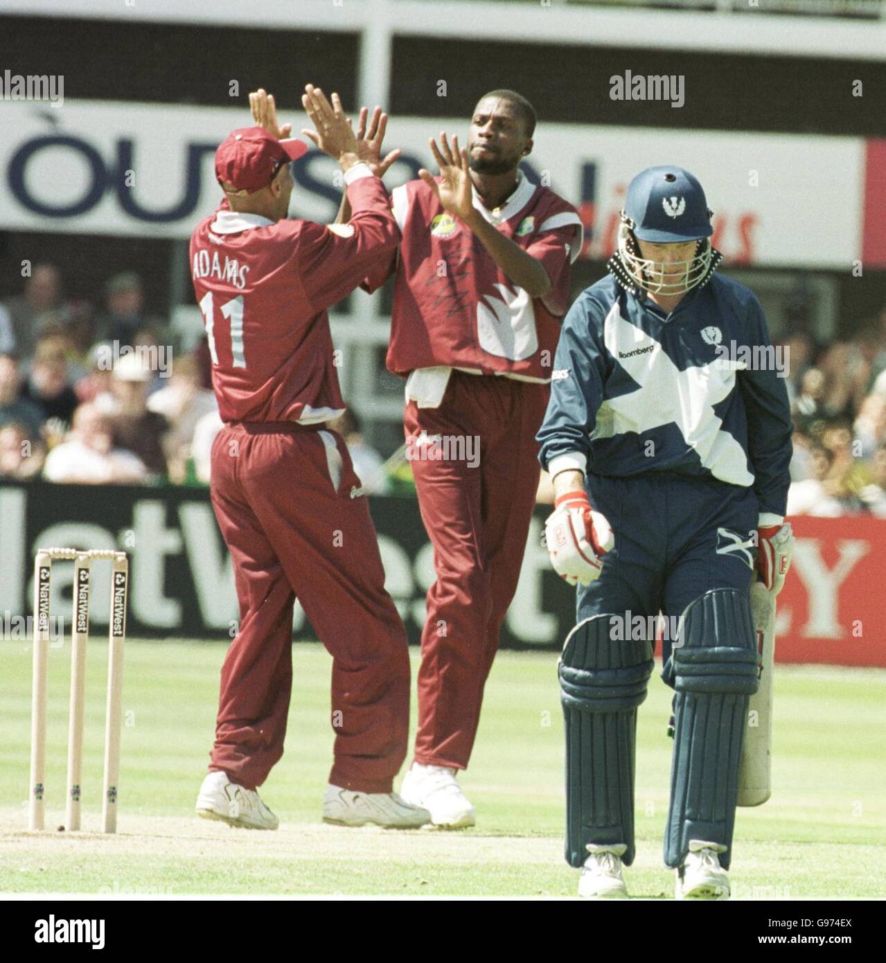 Cricket - ICC World Cup - Group B - West Indies v Scotland Stock Photo