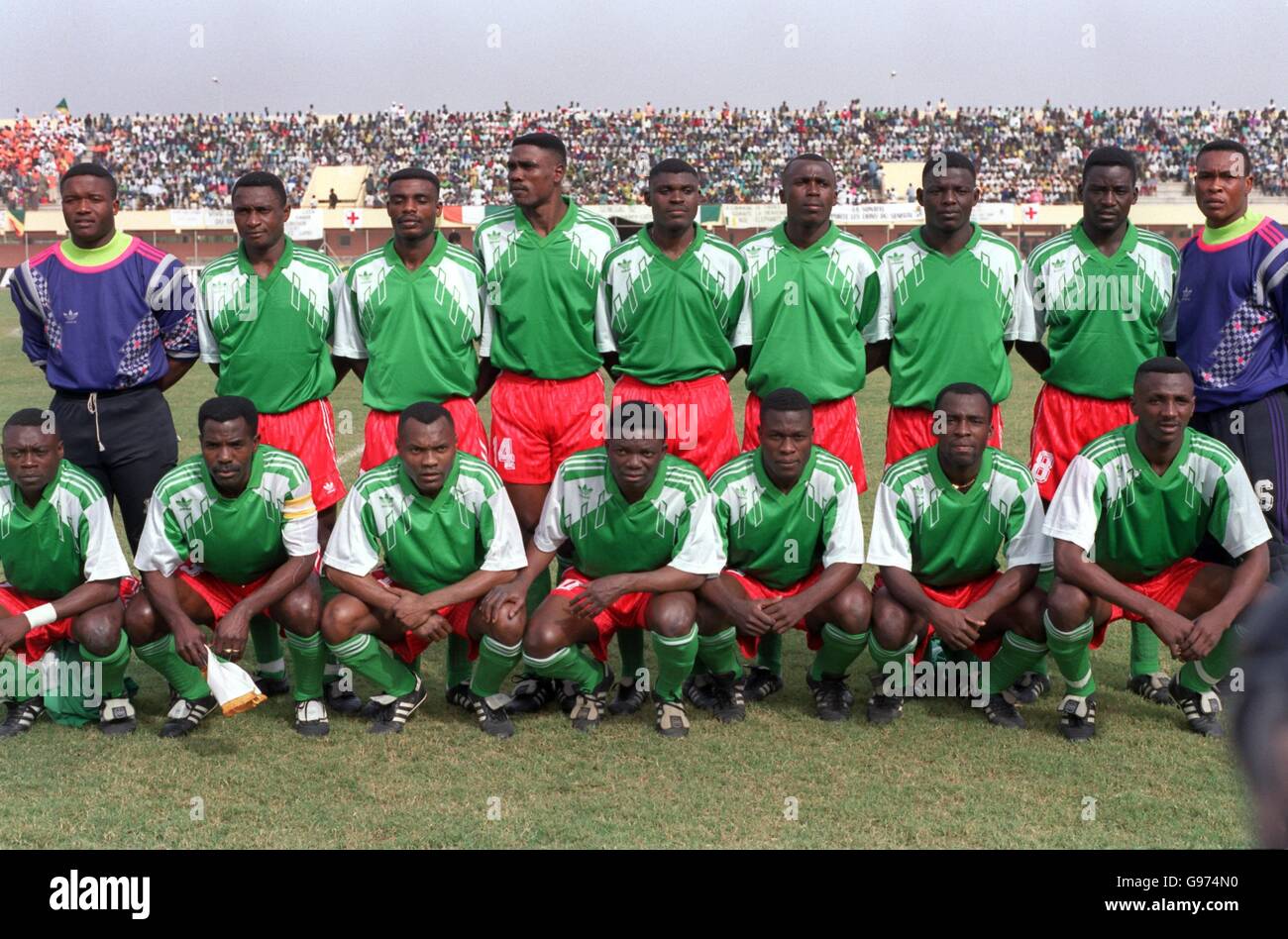 AFRICAN NATIONS CUP INTERNATIONAL SOCCER. CONGO, team Stock Photo Alamy