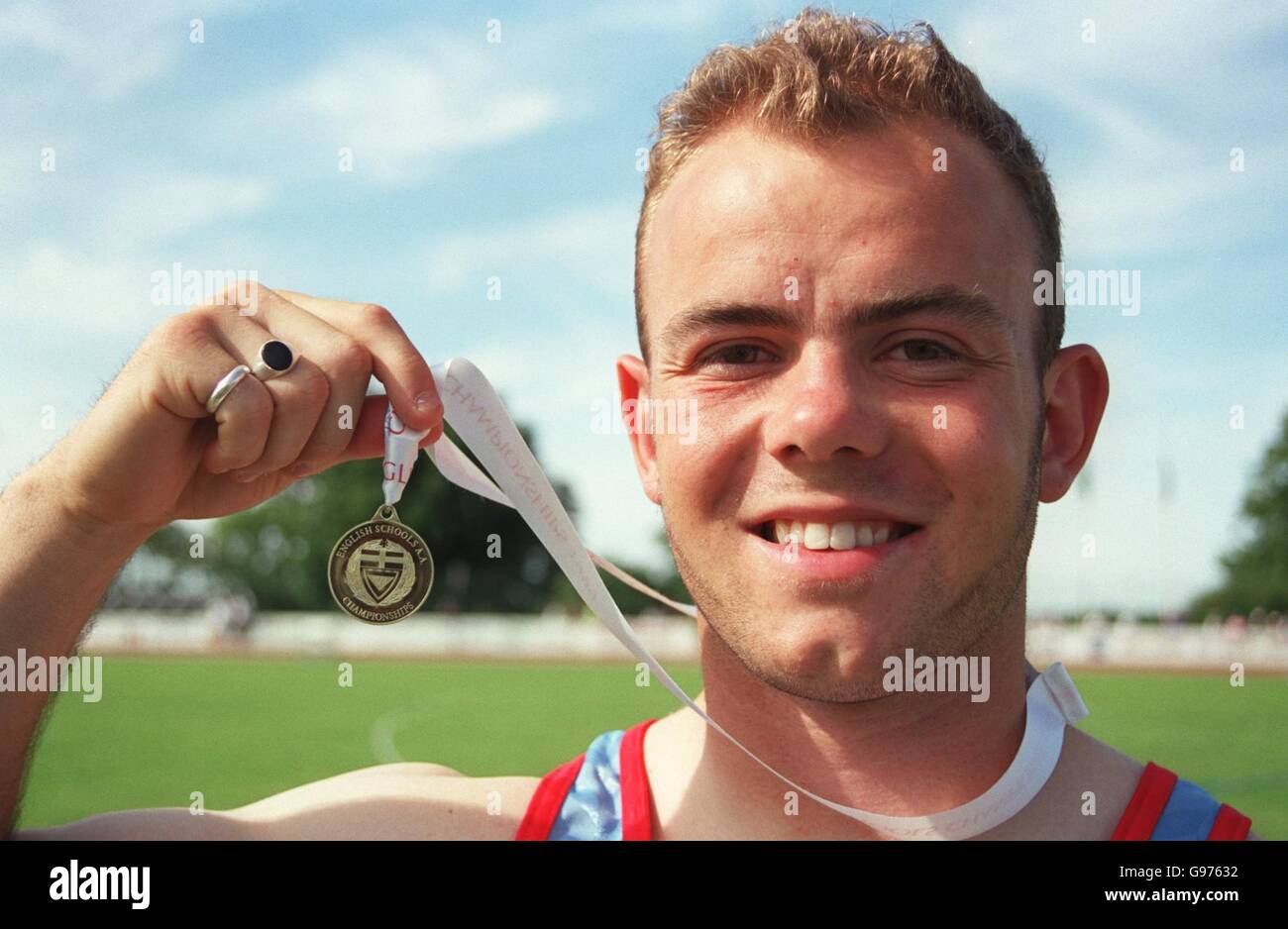 Athletics English Schools Championships Bury St Edmunds. Phill