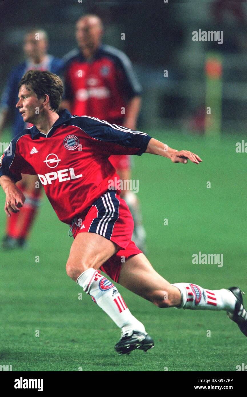 Football - Tournoi Opel Masters 1999 - Paris St Germain / Bayern Munich.Helder, Paris St Germain Photo Stock - Alamy