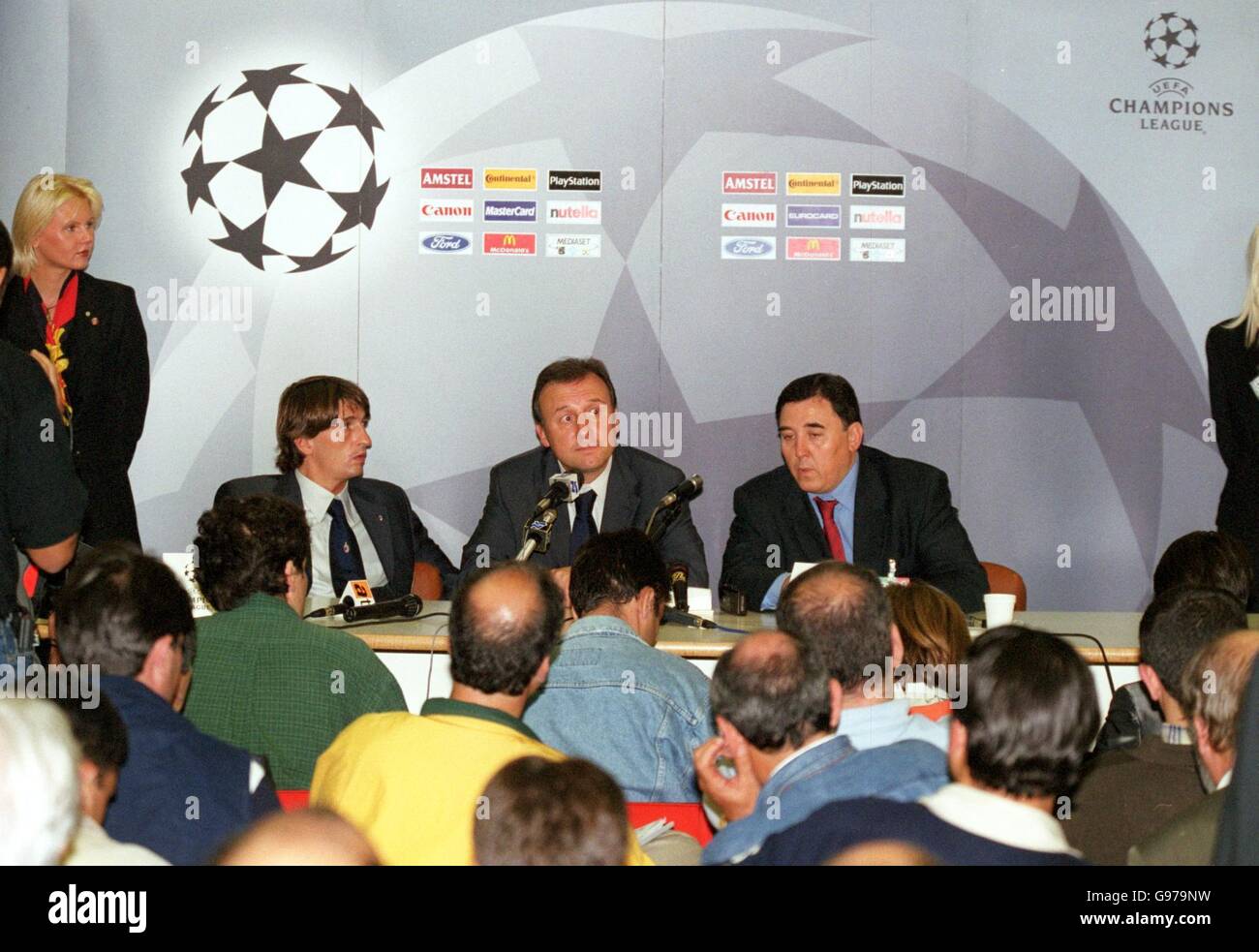 Soccer - UEFA Champions League - Group B - AC Milan v Galatasaray Stock Photo