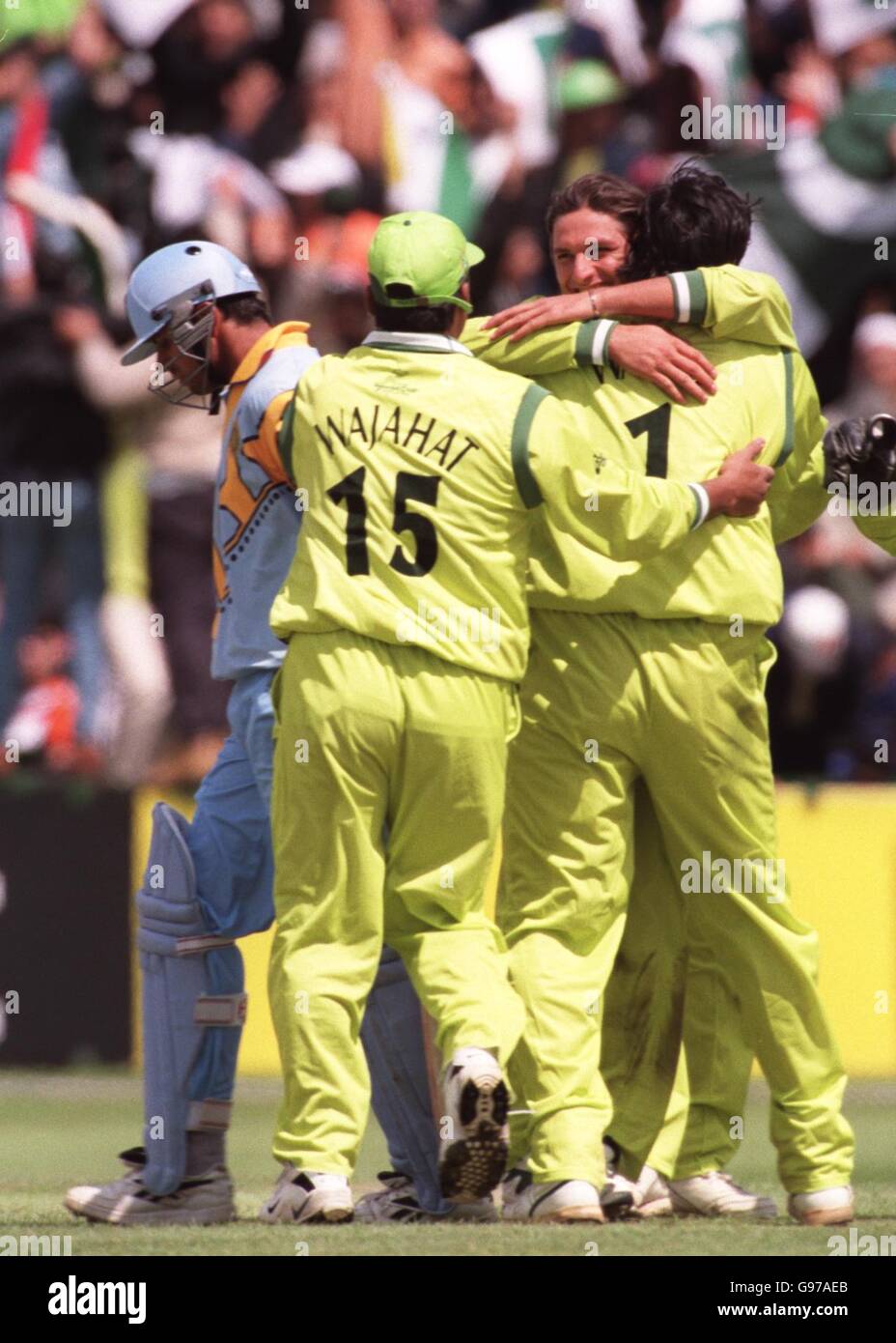 Cricket - ICC World Cup - Super Six - India v Pakistan Stock Photo