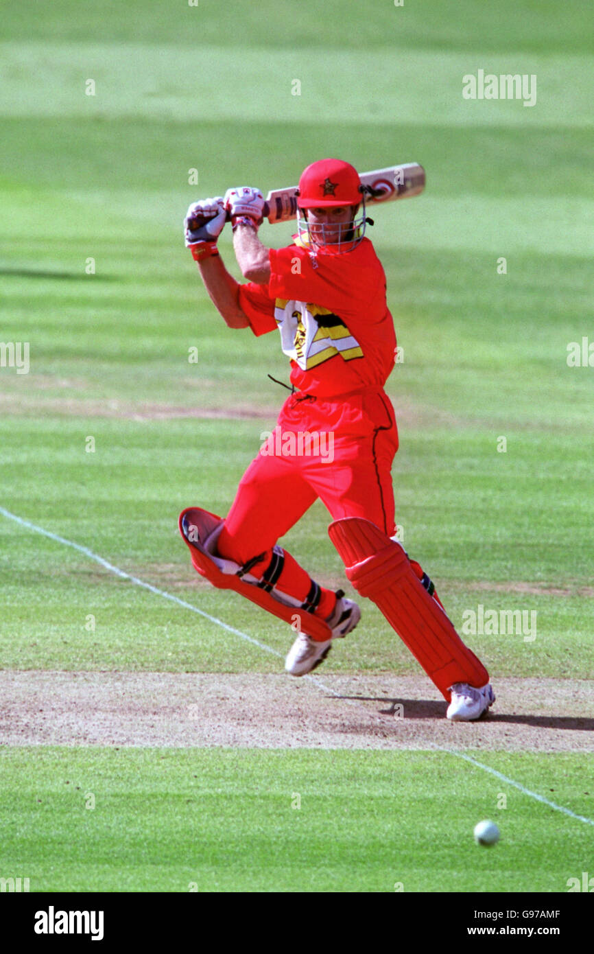 Cricket - ICC World Cup - Super Six - Zimbabwe v Australia. Neil Johnson, Zimbabwe Stock Photo