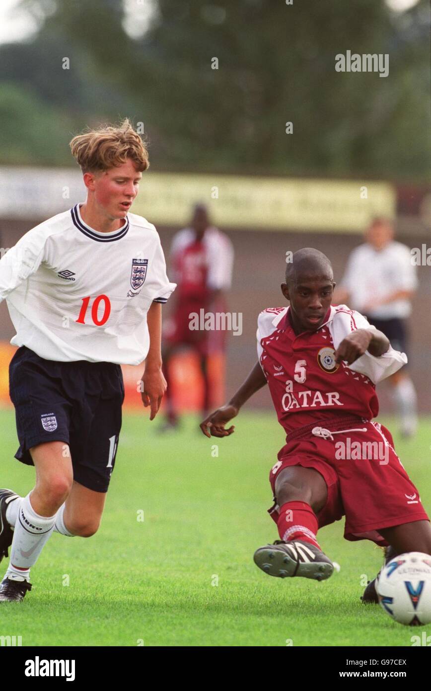 Soccer Nordic Tournament 1999 England Under16s v Qatar Under16s