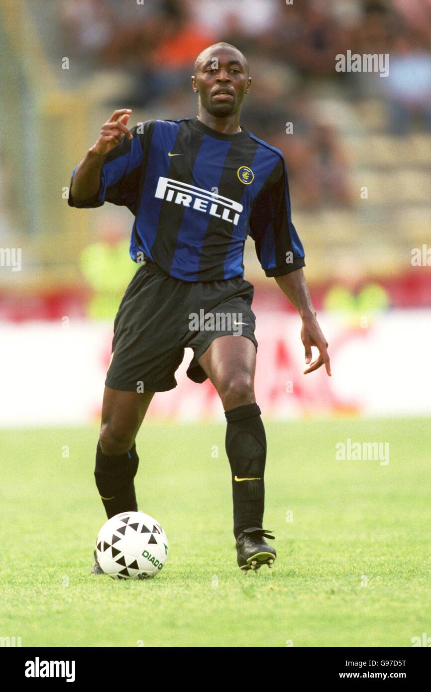 Italian Soccer - Friendly - Bologna v Inter Milan. Cyril Domoraud, Inter  Milan Stock Photo - Alamy, image size:866x1390