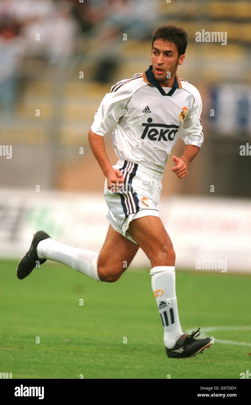 Soccer - Friendly - Lausanne Sports v Real Madrid. Raul, Real Madrid ...