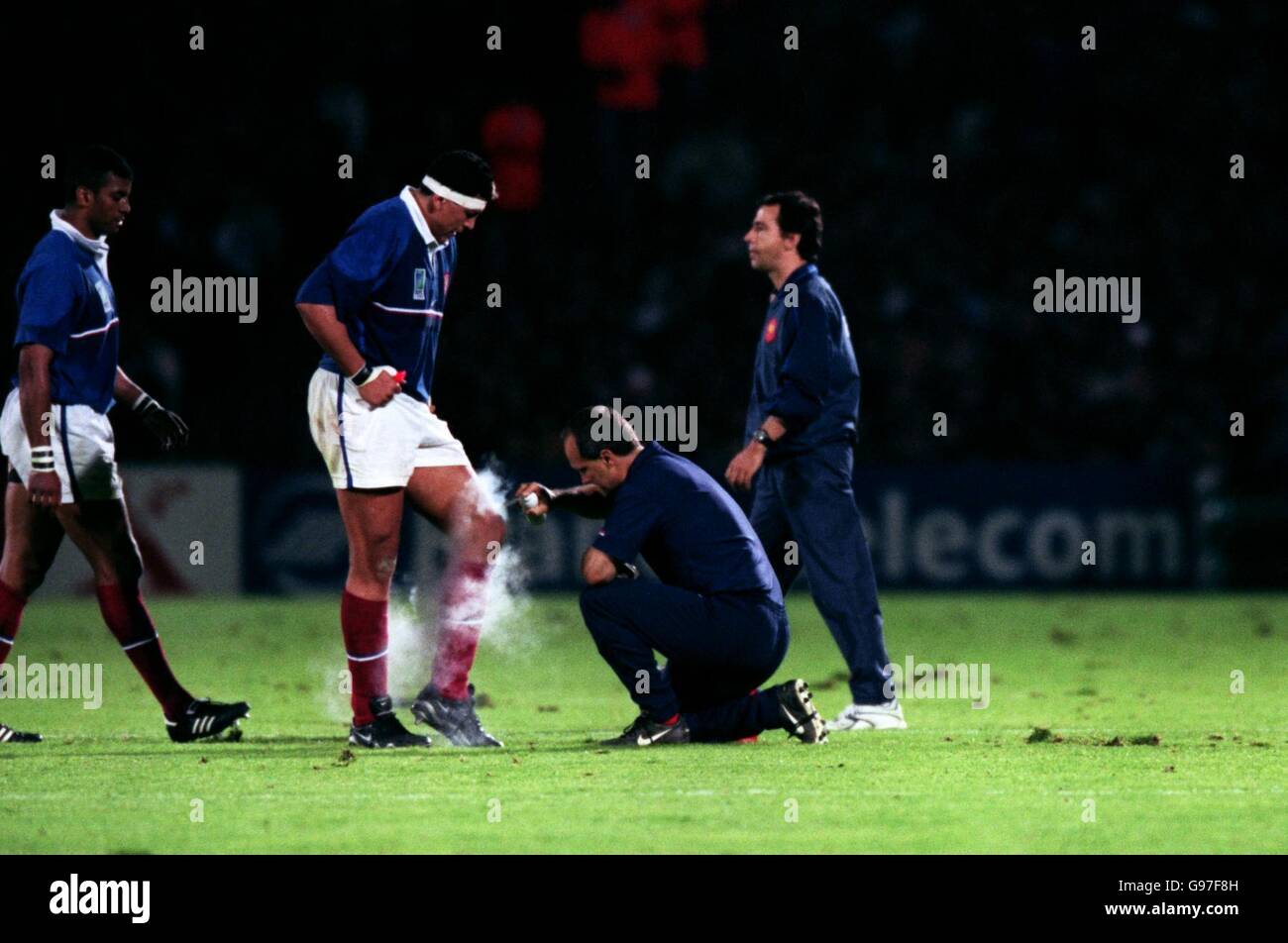 Rugby Union - Rugby World Cup 99 - Pool C - France v Namibia Stock Photo