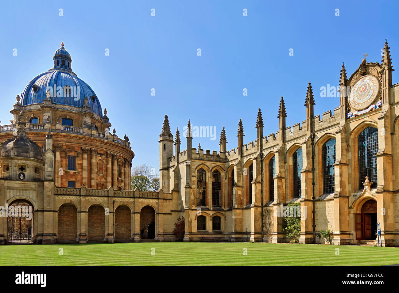 UK Oxford All Souls College Stock Photo Alamy