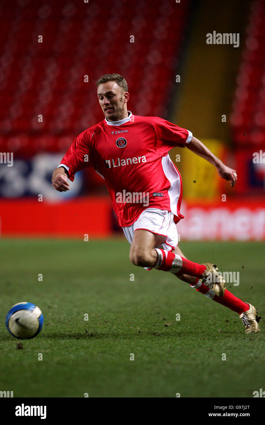 Soccer - Barclays Reserve League South - Charlton Athletic v Coventry City - The Valley. Dennis Rommedahl, Charlton Athletic Stock Photo