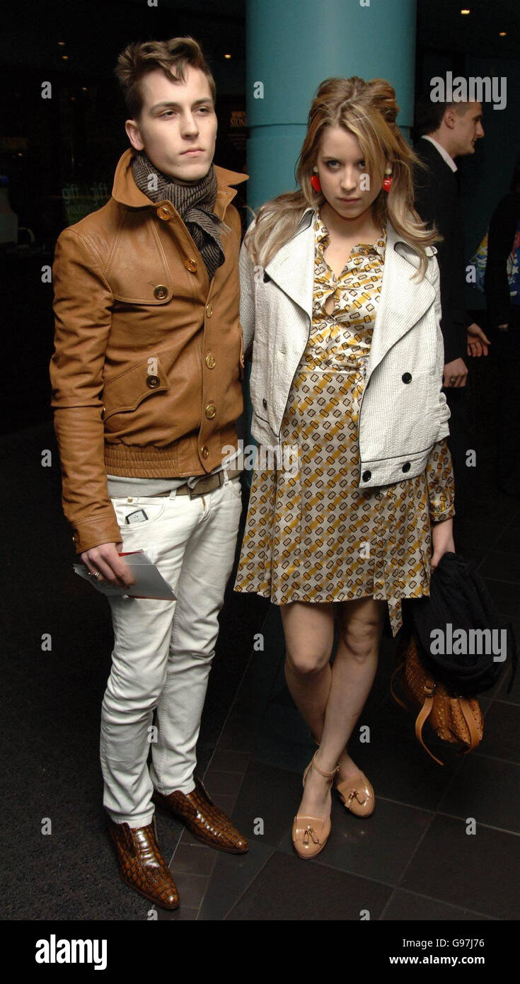 Peaches Geldof and friend arrive for the world premiere of 'Basic
