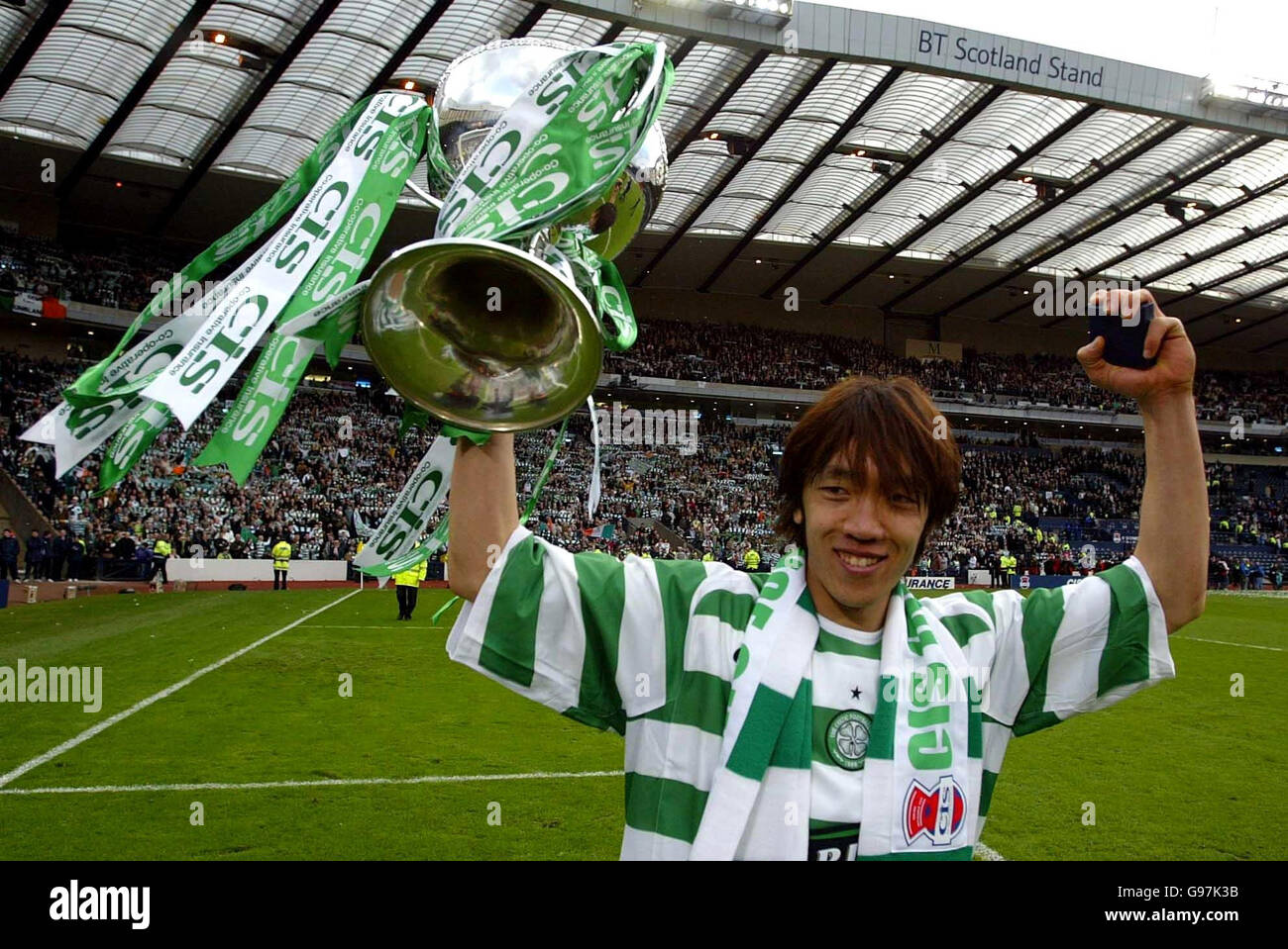 Shunsuke Nakamura, Celtic Stock Photo - Alamy