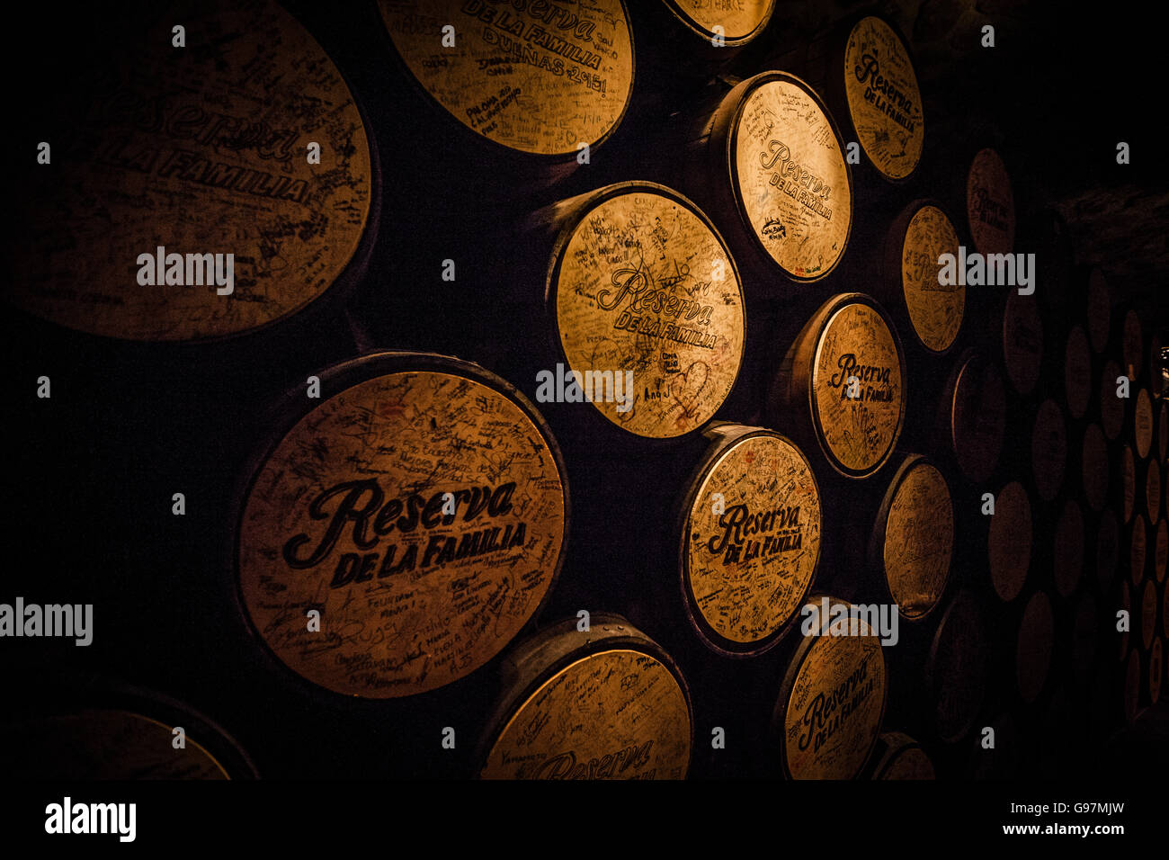 Jose Cuervo tequila distillery cellars Tequila, Jalisco, Mexico Stock