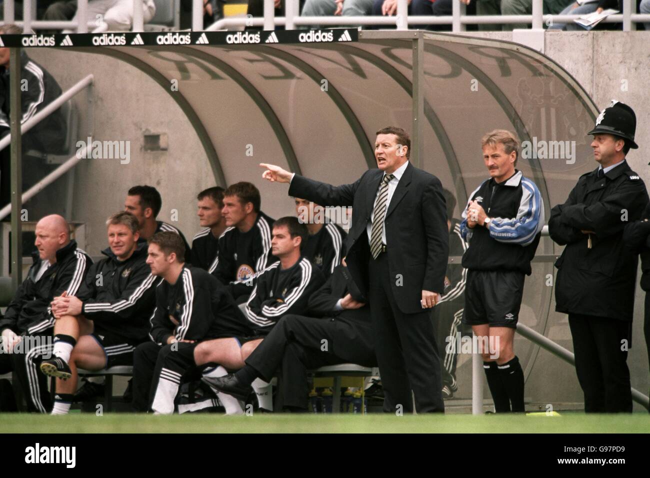 Soccer - FA Carling Premiership - Newcastle United v Sheffield Wednesday Stock Photo