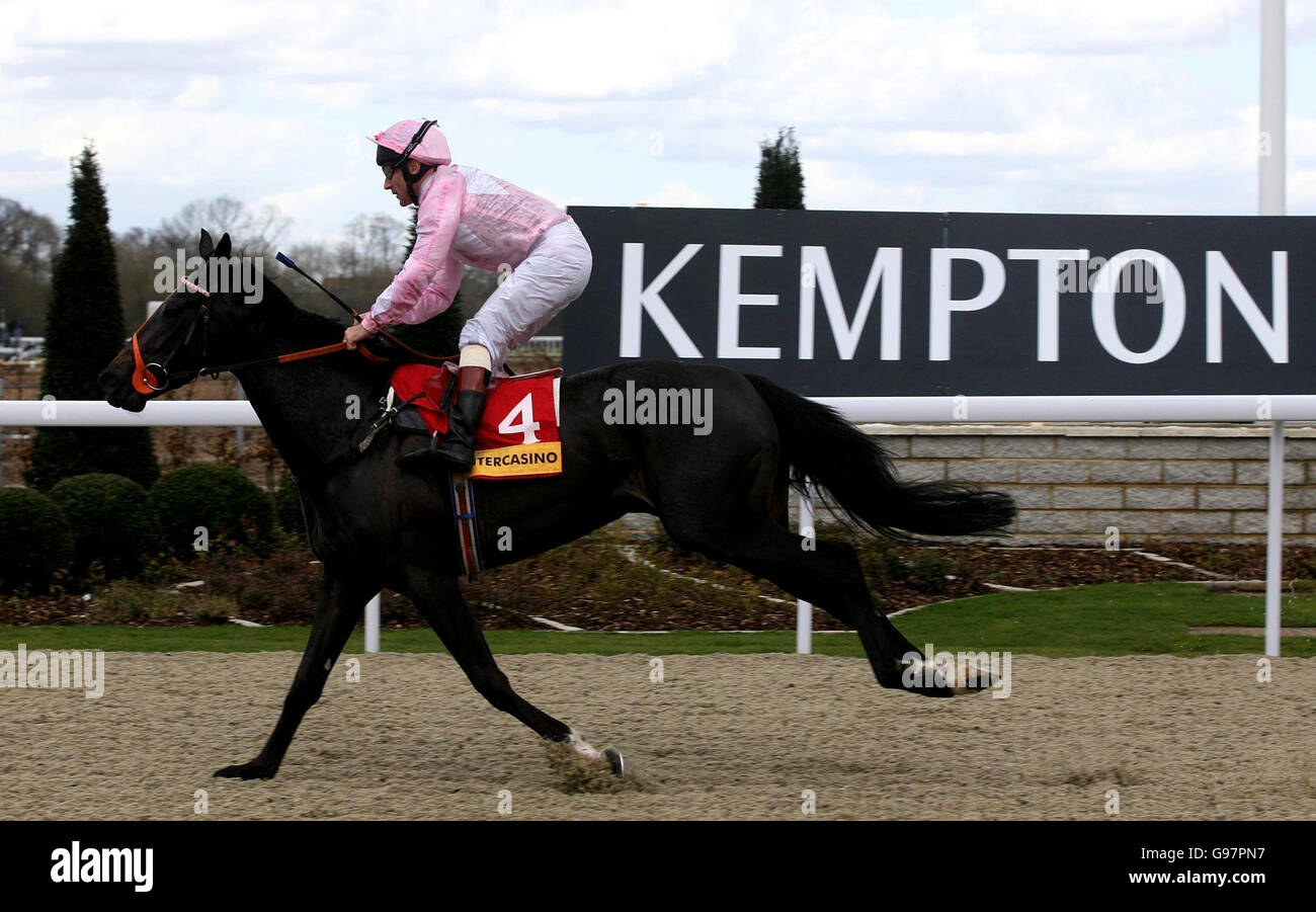 Jockey john egan at kempton hires stock photography and images Alamy